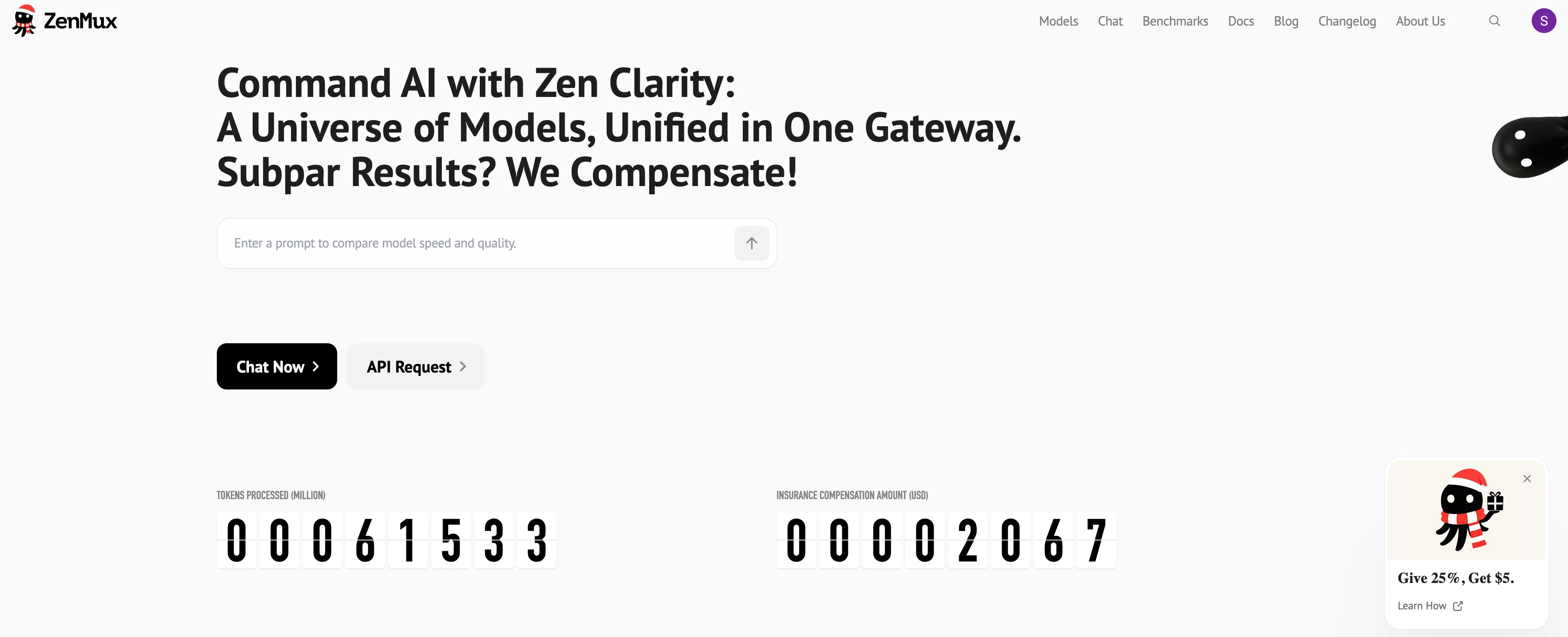 ZenMux website
