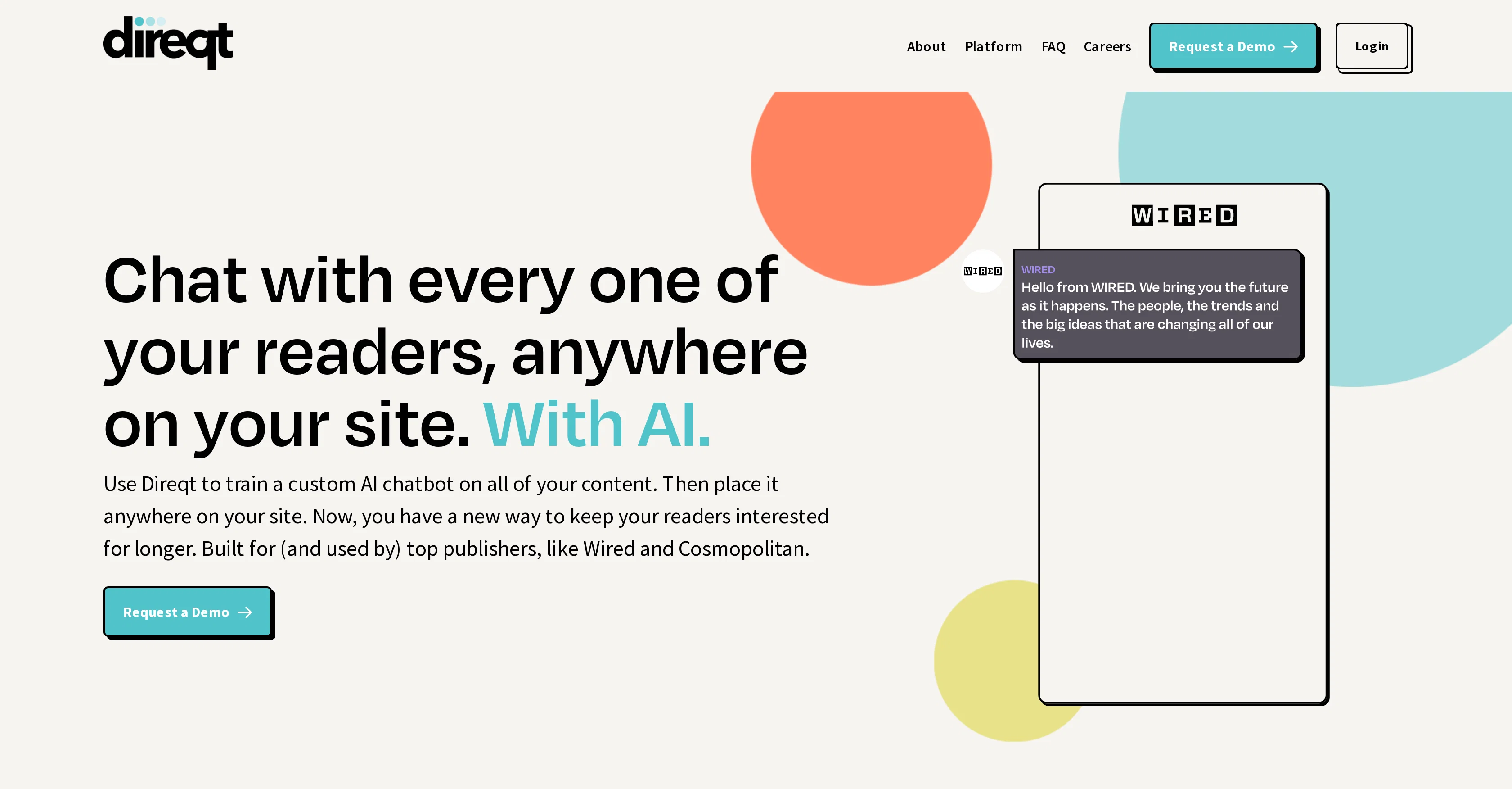 Direqt website