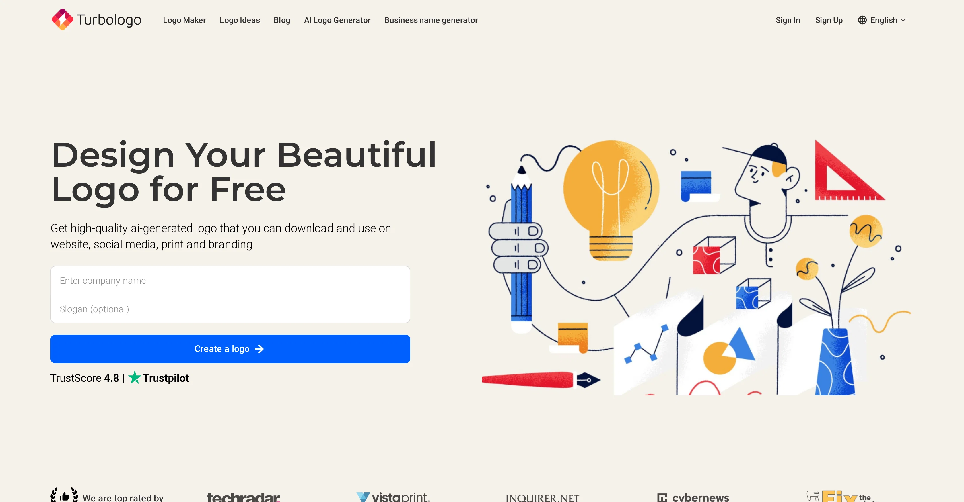 Turbologo website
