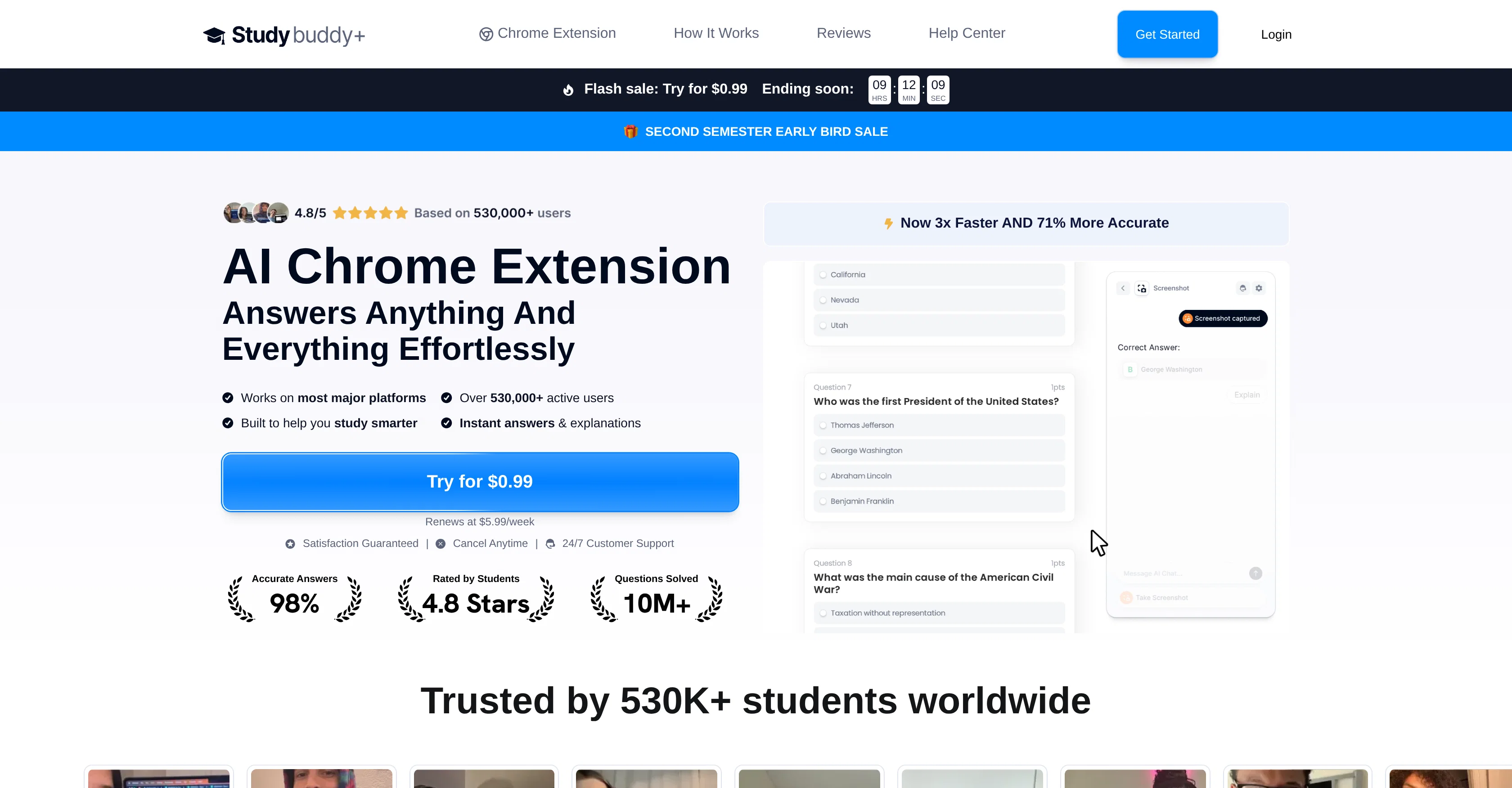 StudyBuddy website