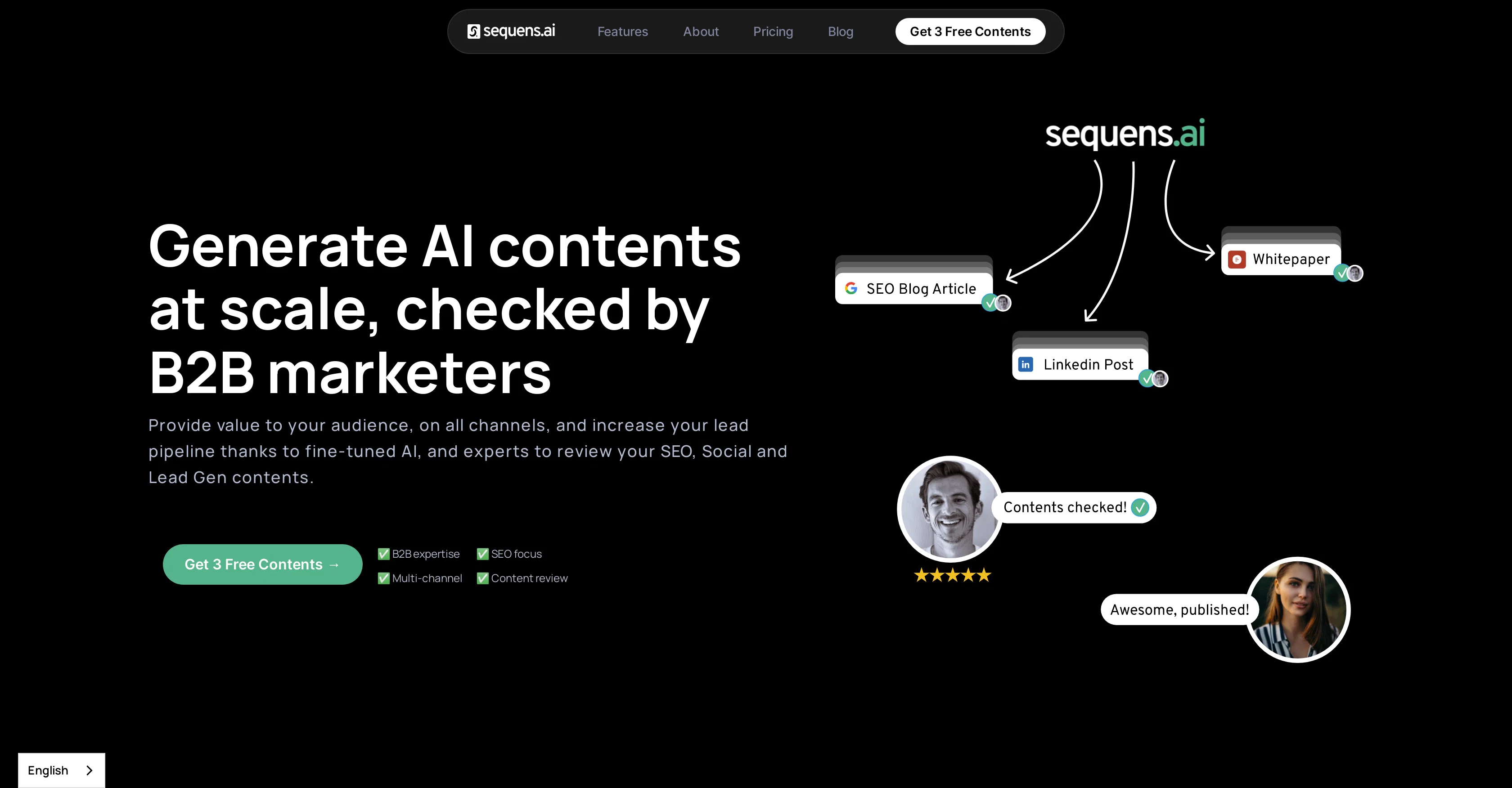 Sequens website