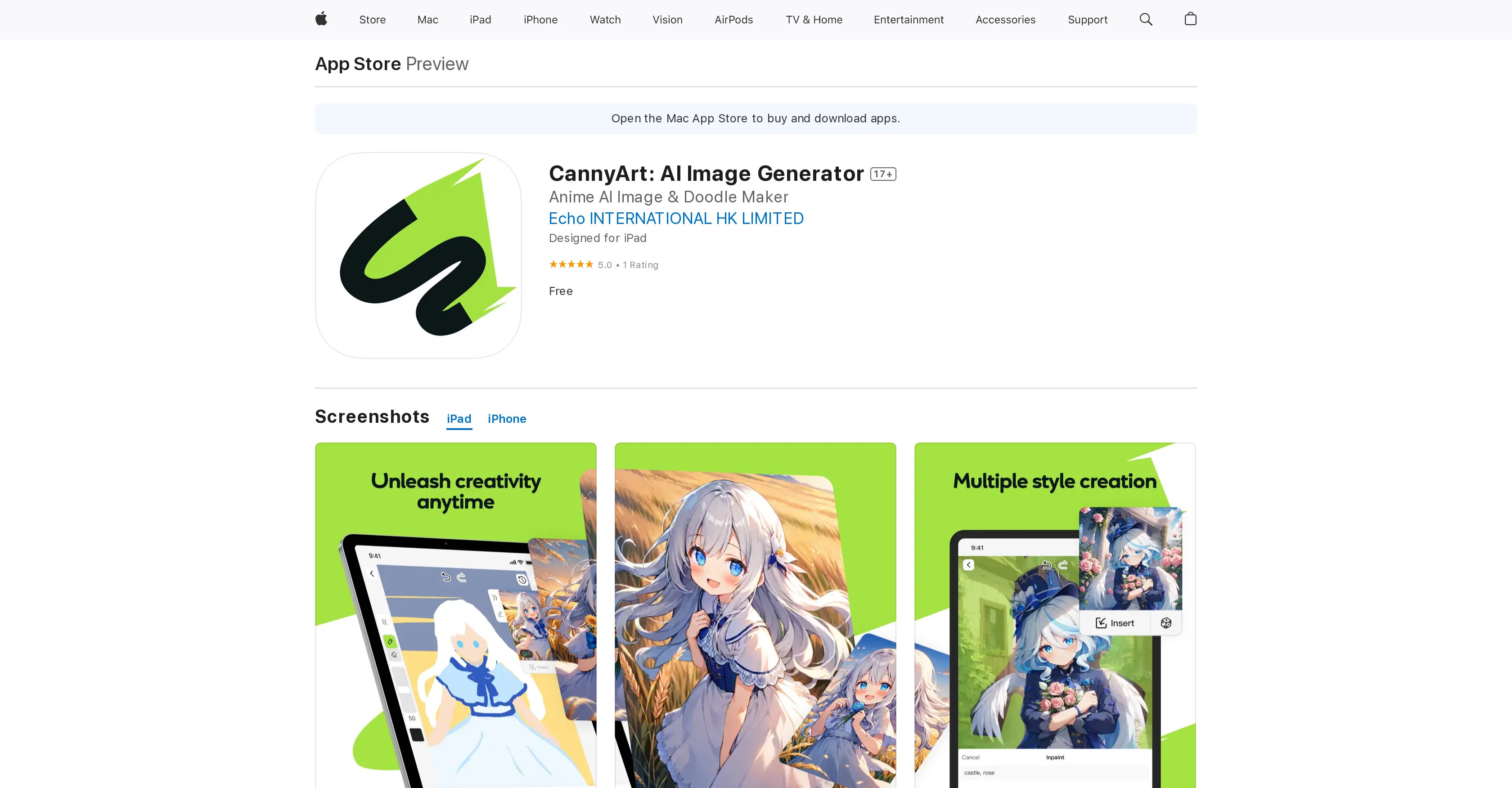 CannyArt website