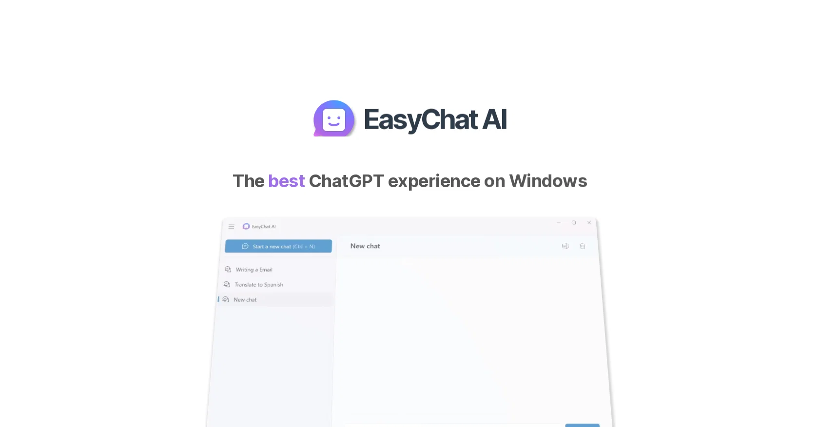 EasyChat AI website