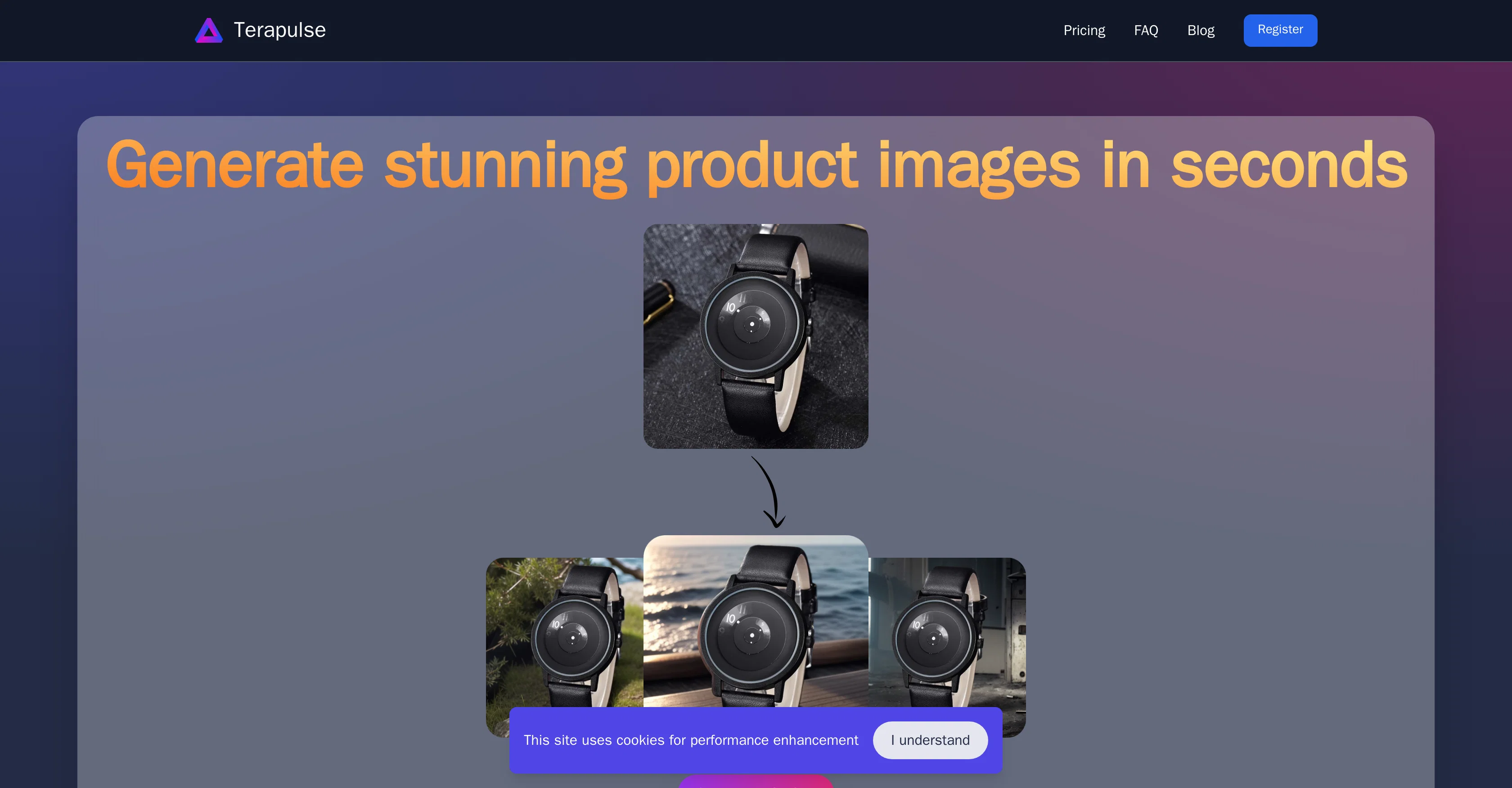 Terapulse website
