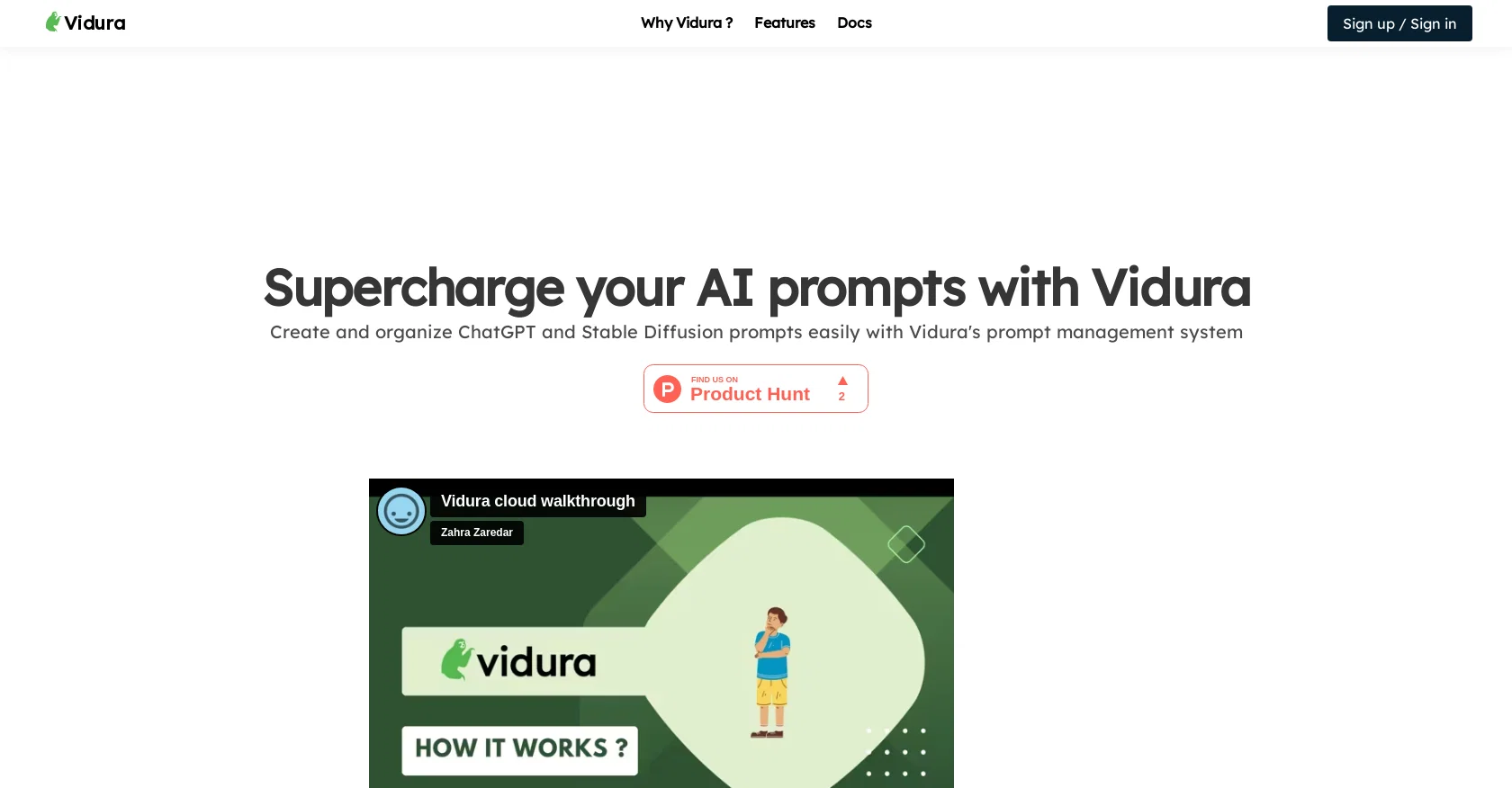 Vidura website