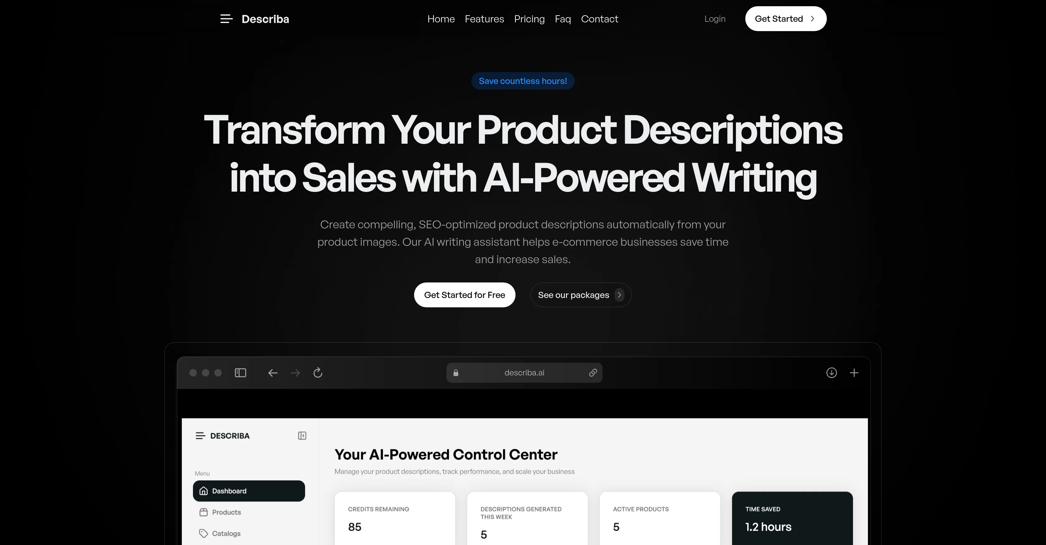 Describa website