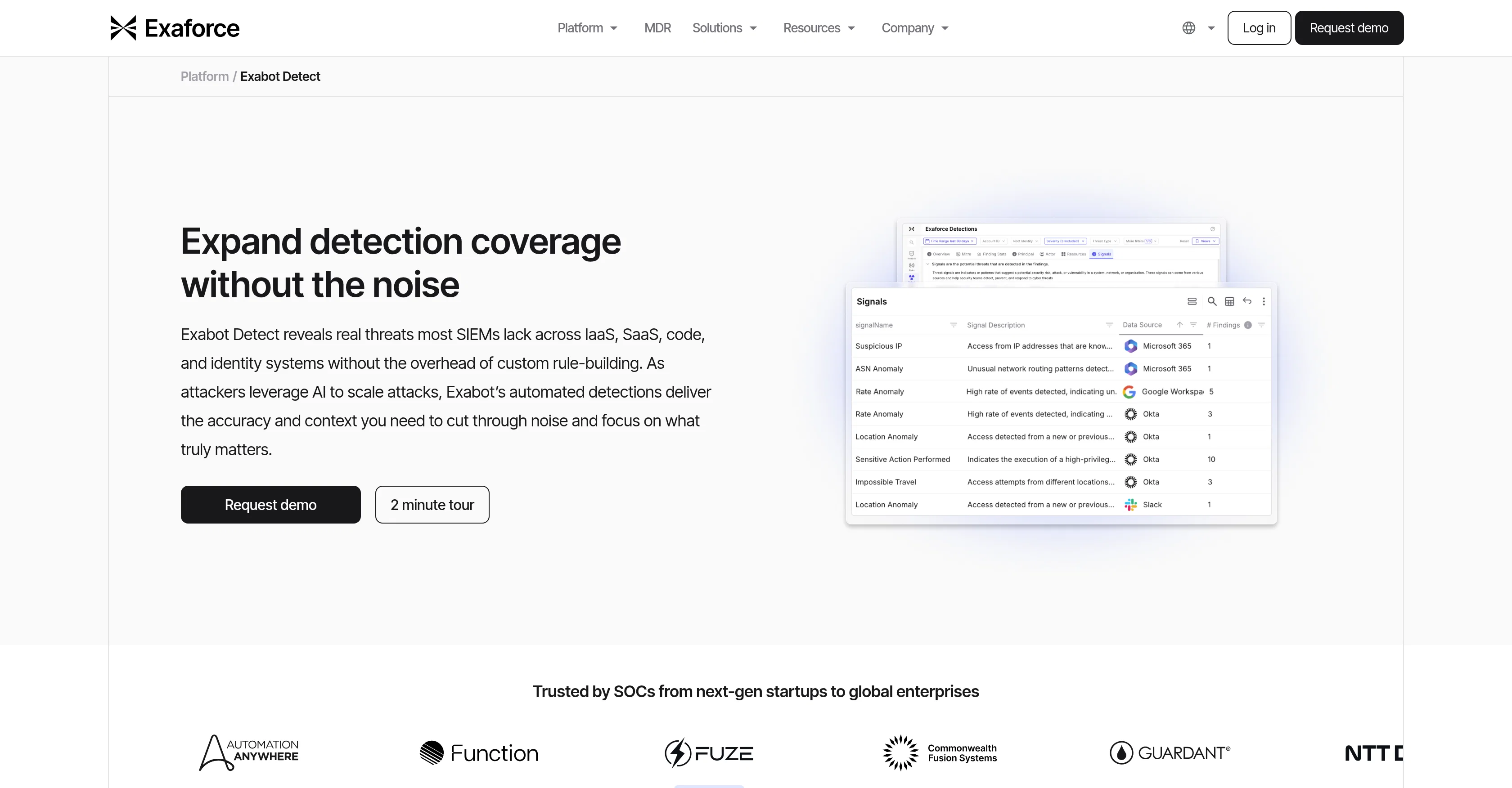 Exabot Detect website