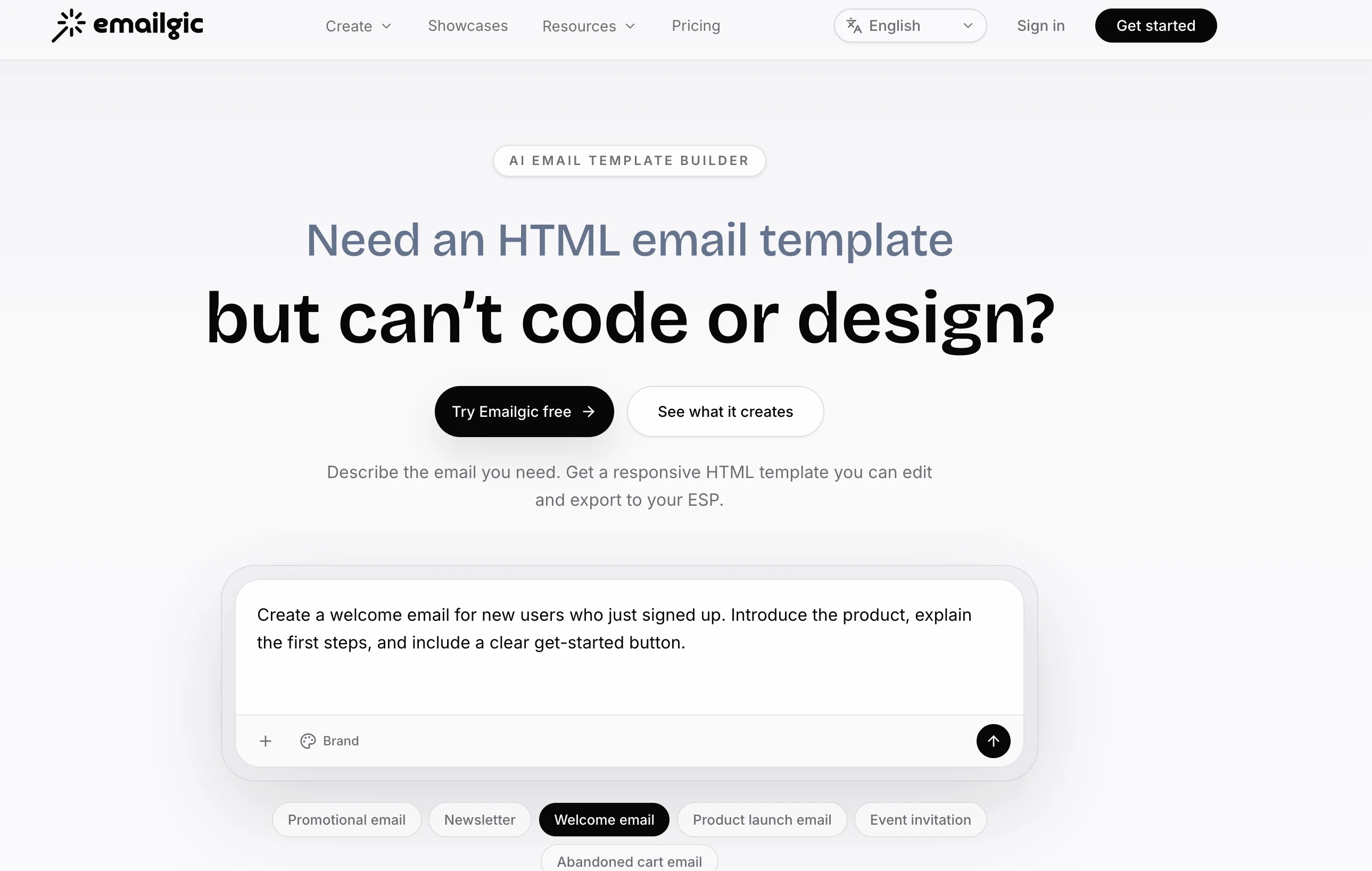Emailgic website