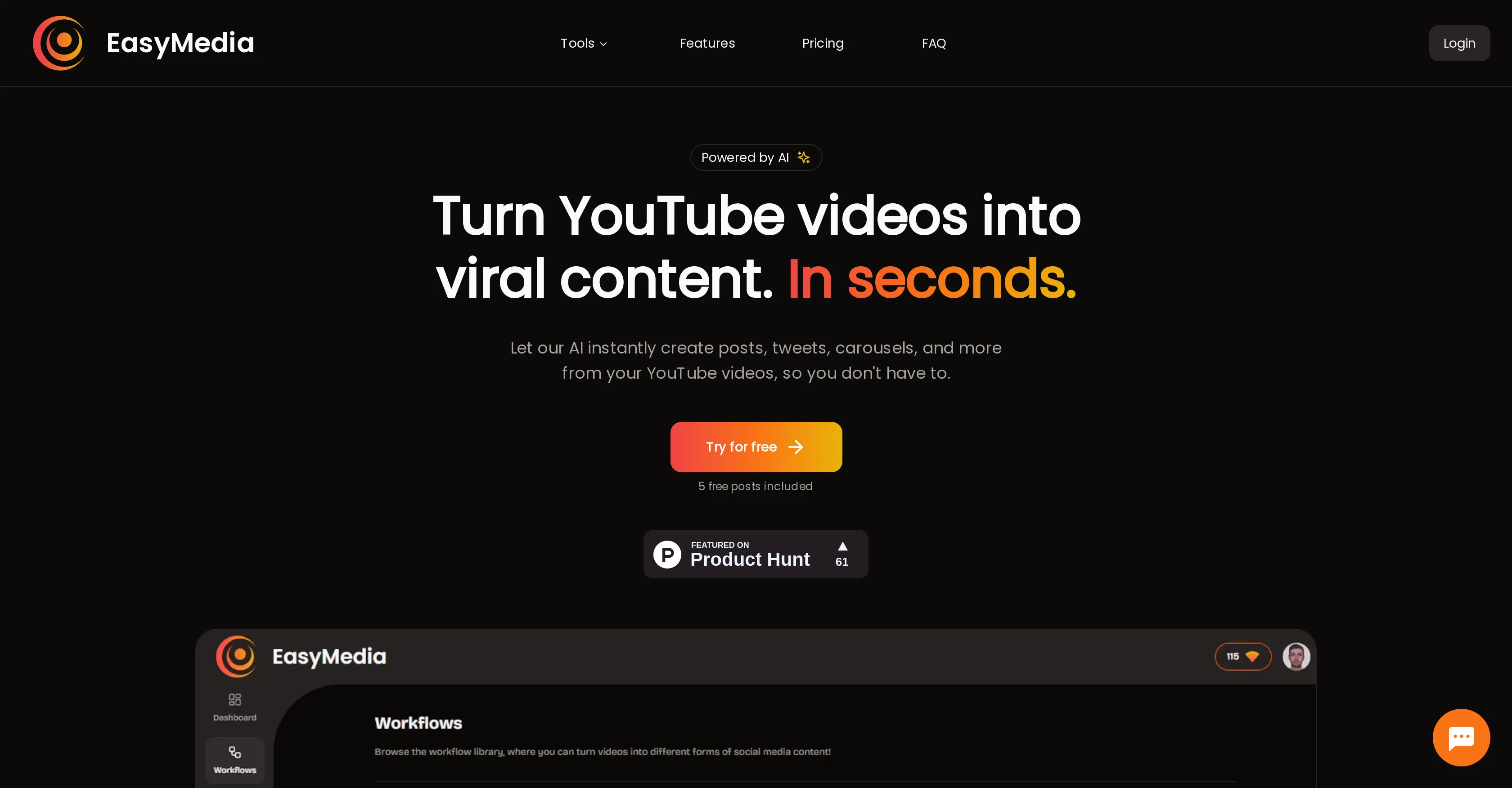 EasyMedia website