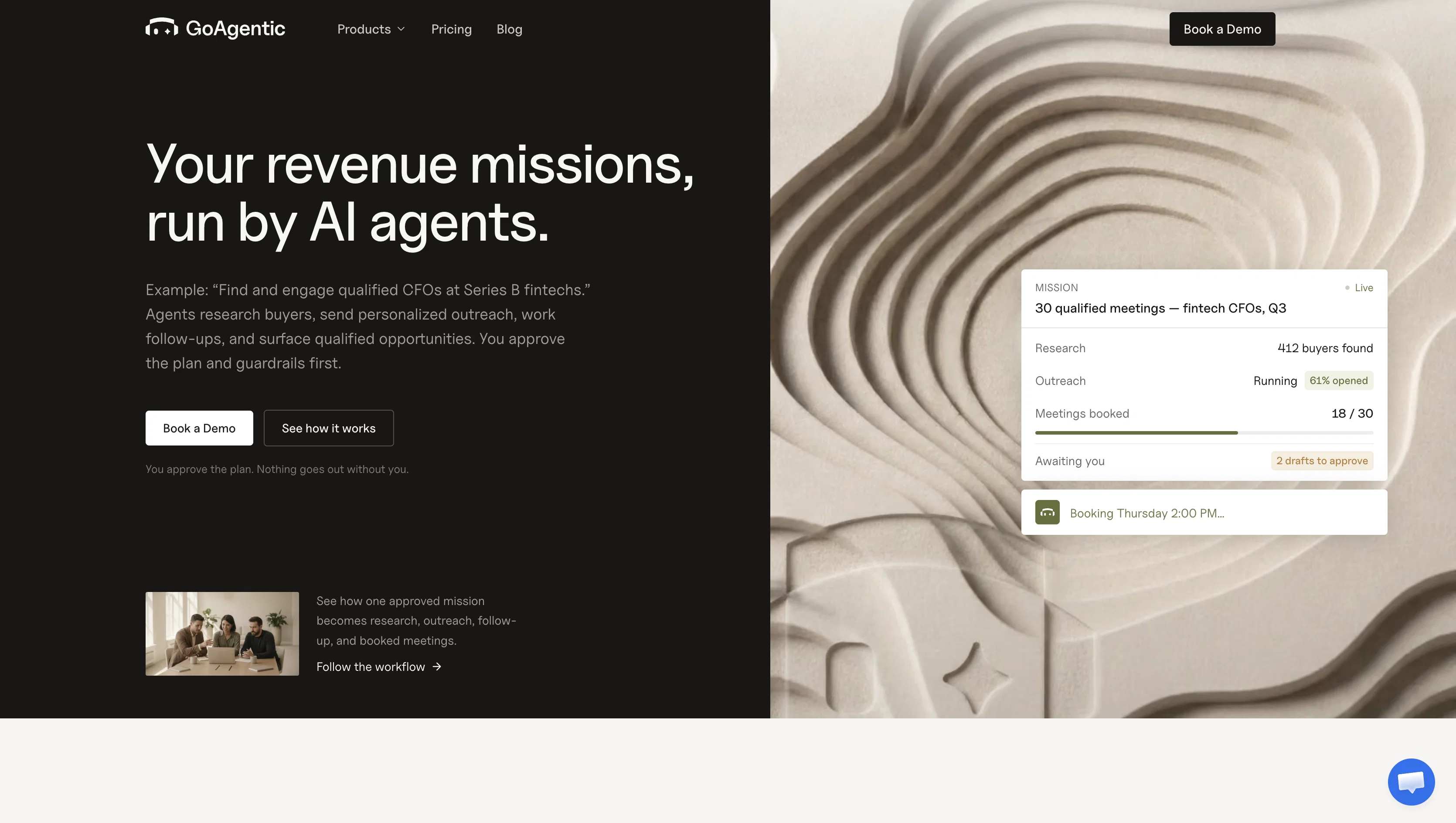 GoAgentic website