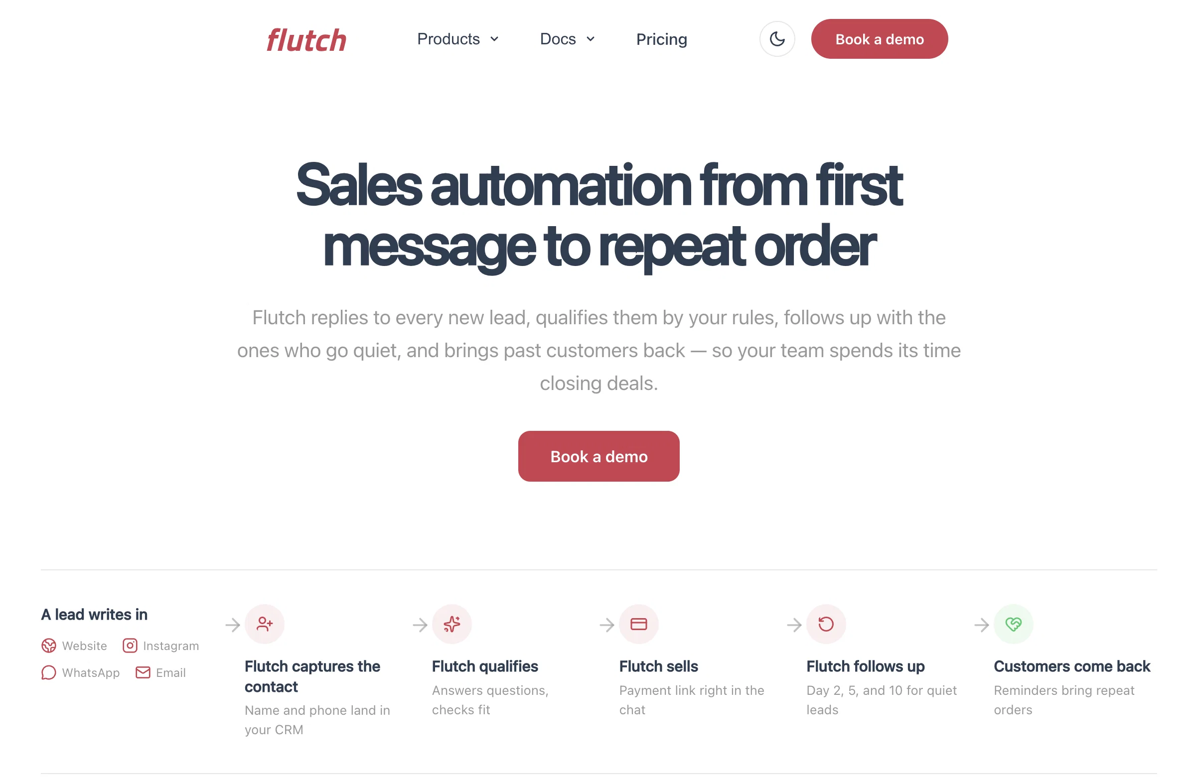 Flutch website