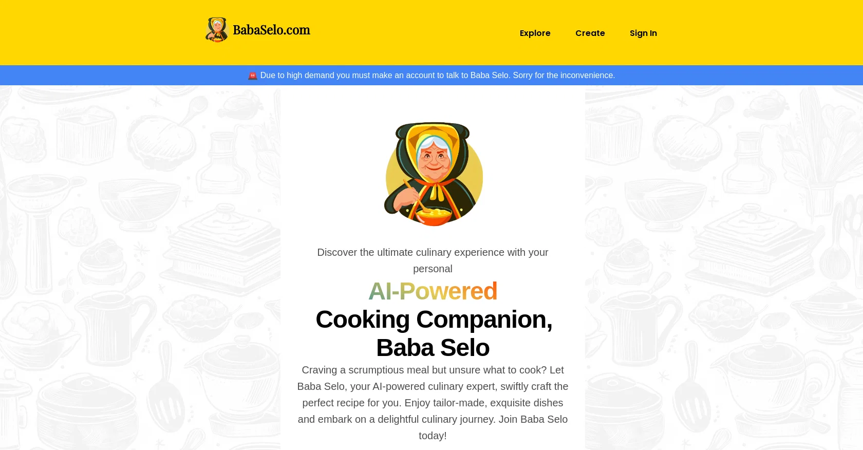 Baba Selo website