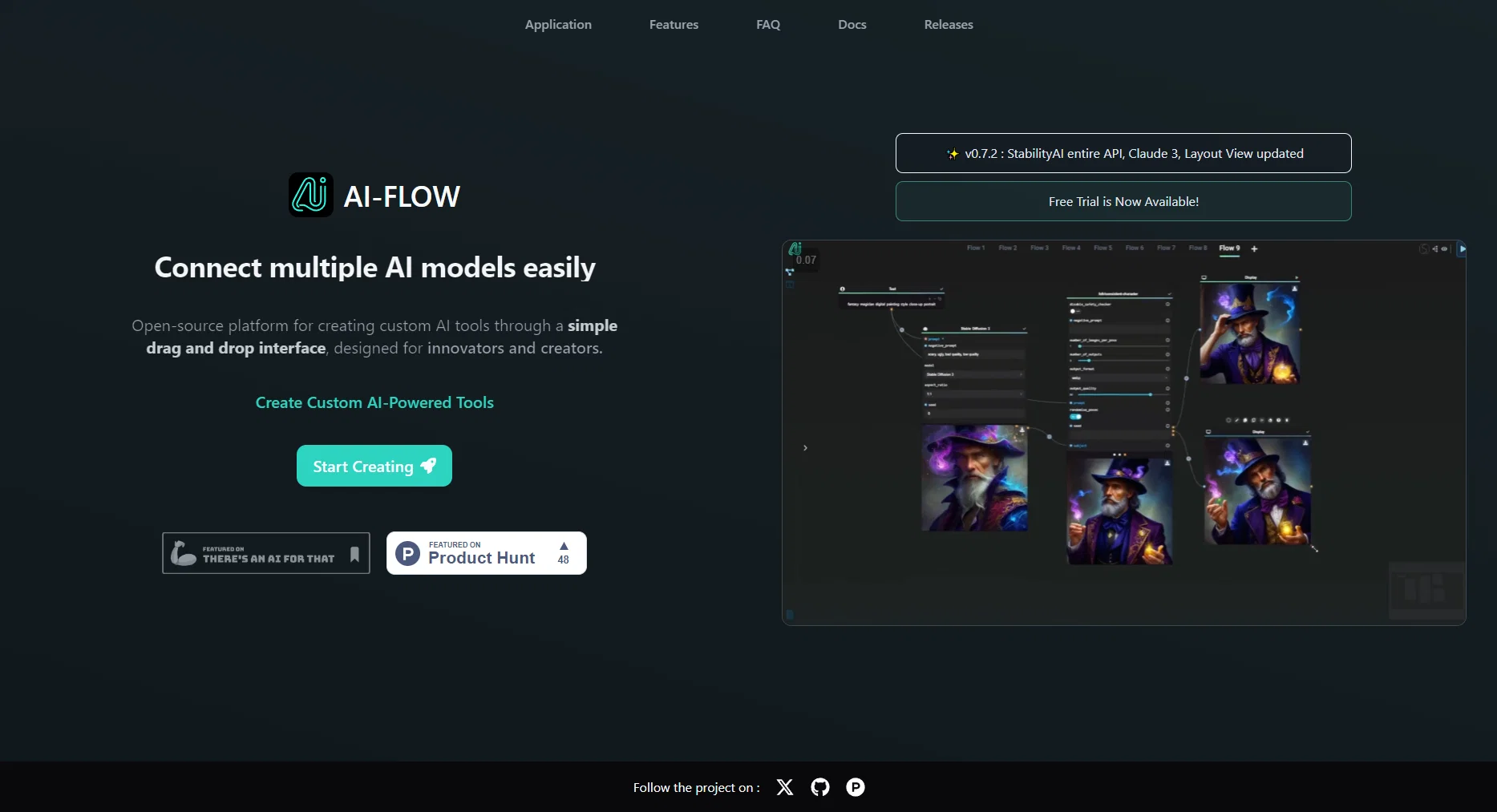 AI-Flow website