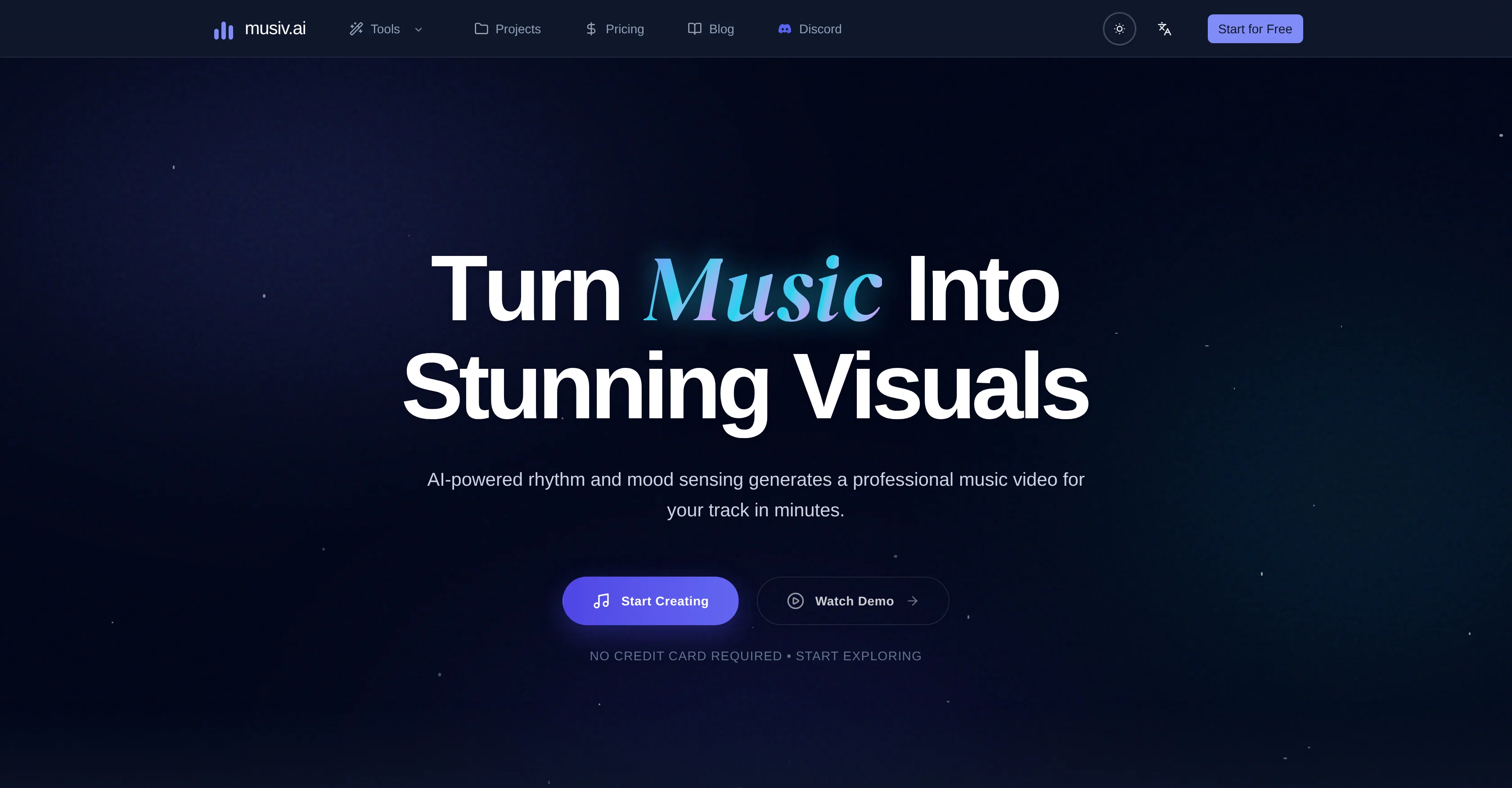 Musiv website