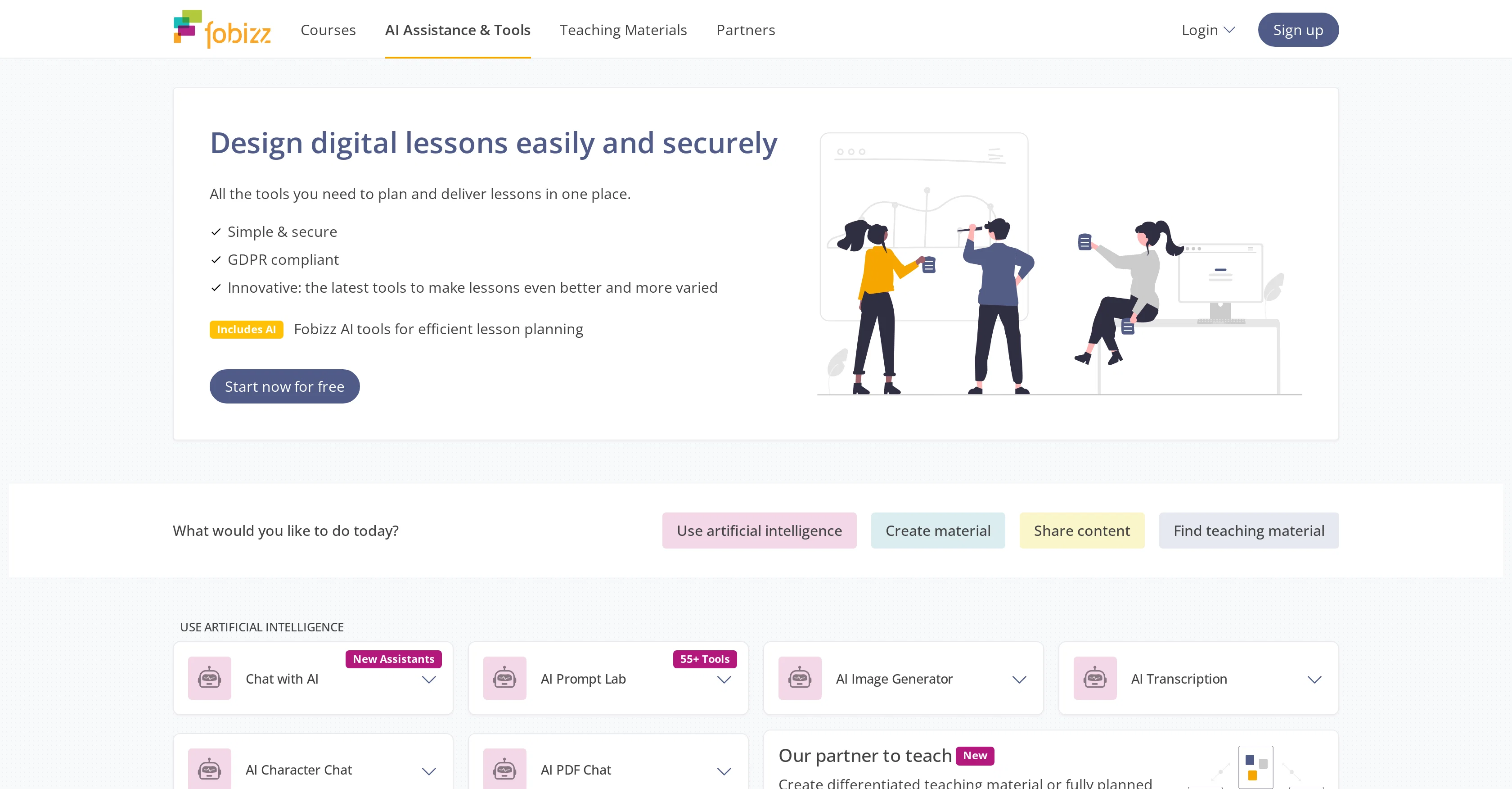 Fobizz website