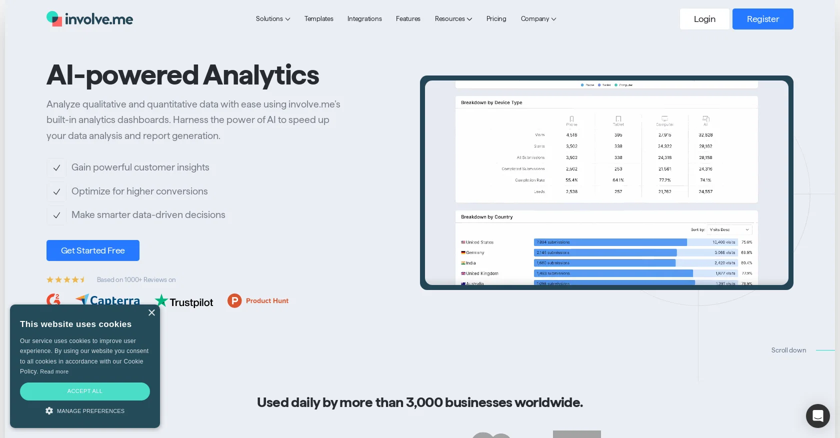 Involve.me website