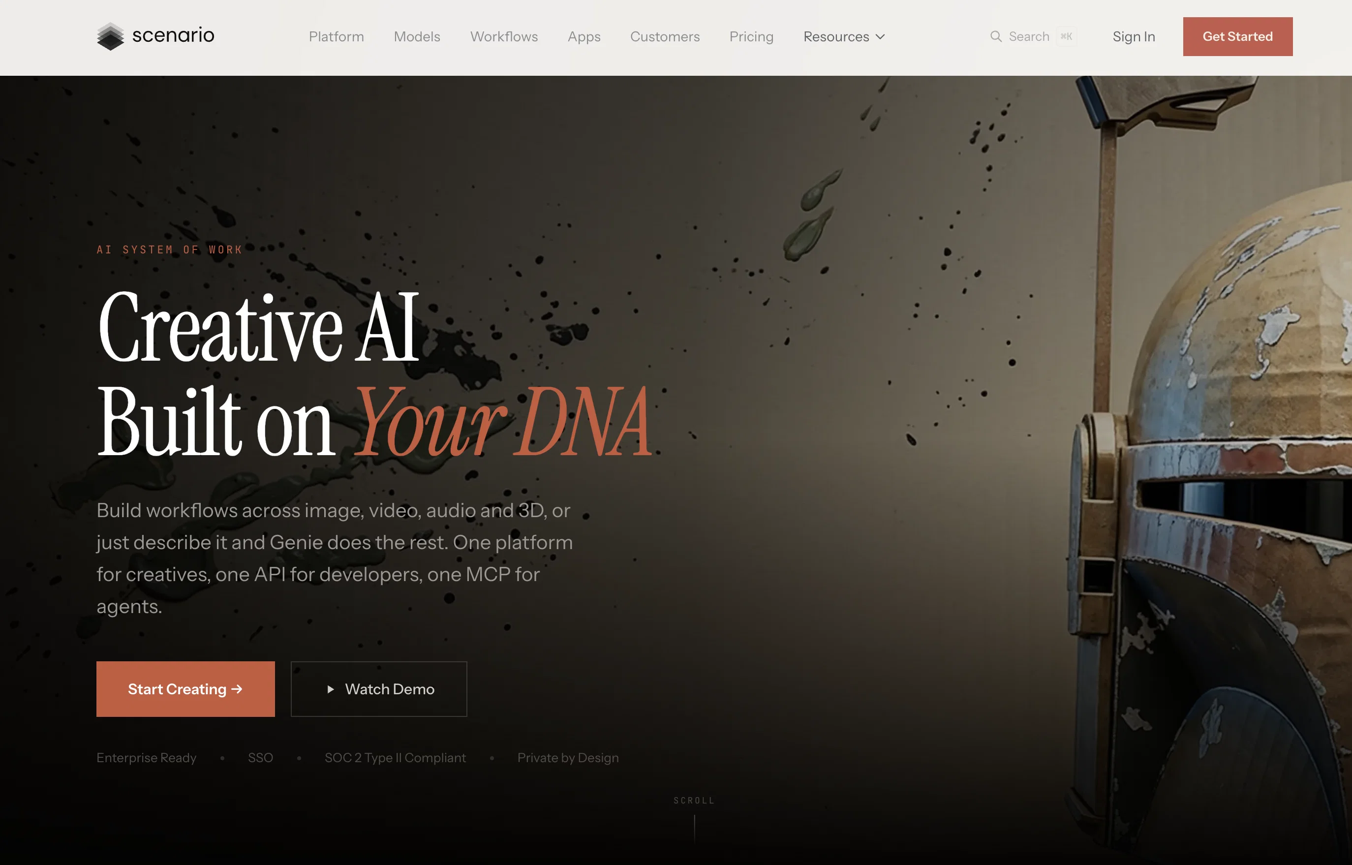 Scenario website