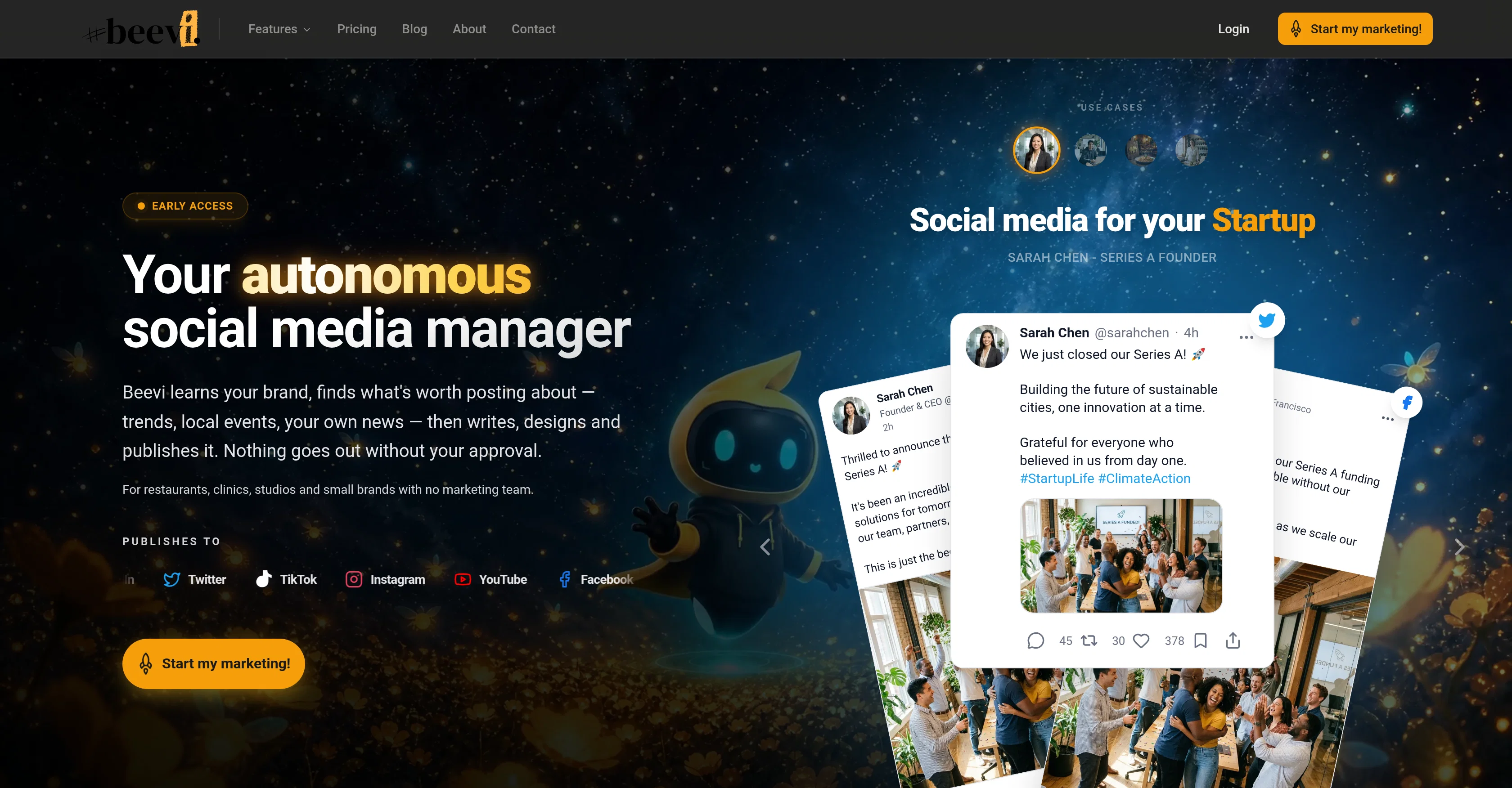 Beevi website