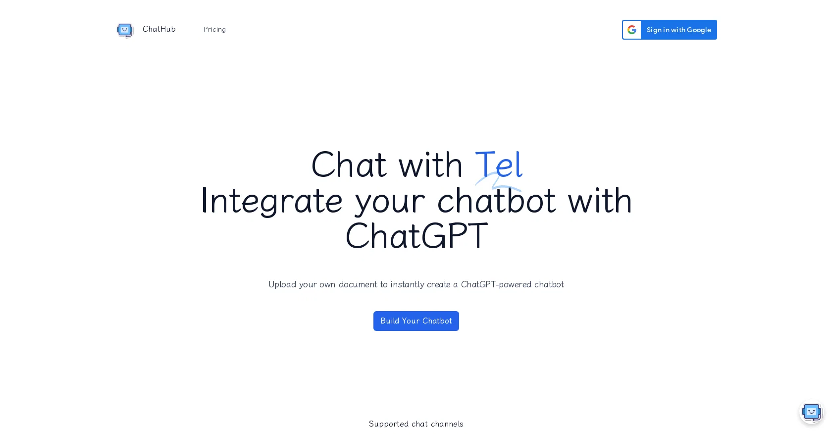 ChatHub.dev website