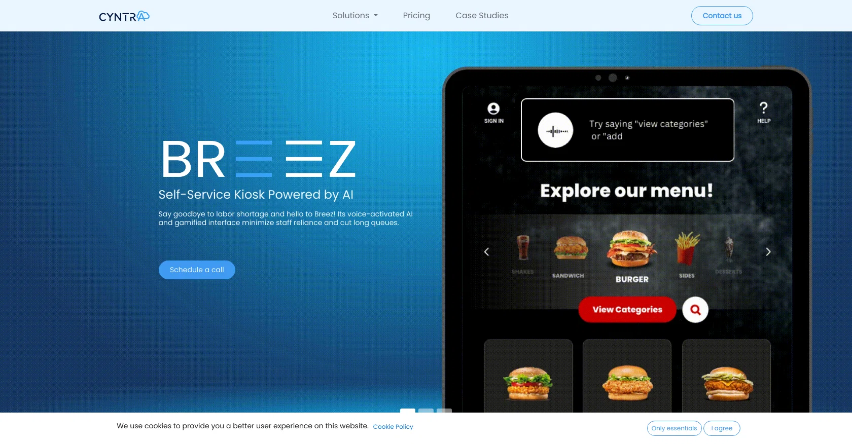 Cyntra website