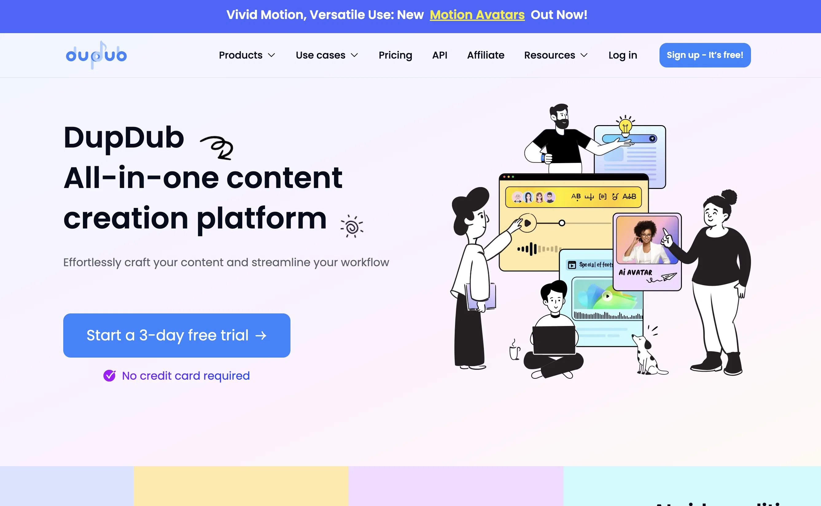 Dupdub website