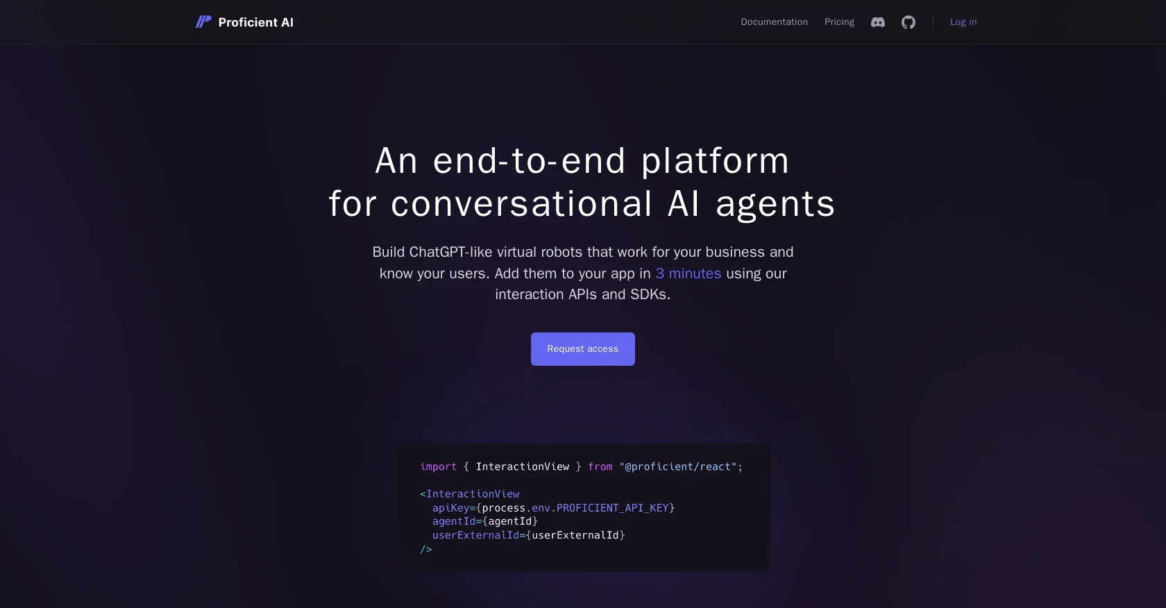 Proficientai website