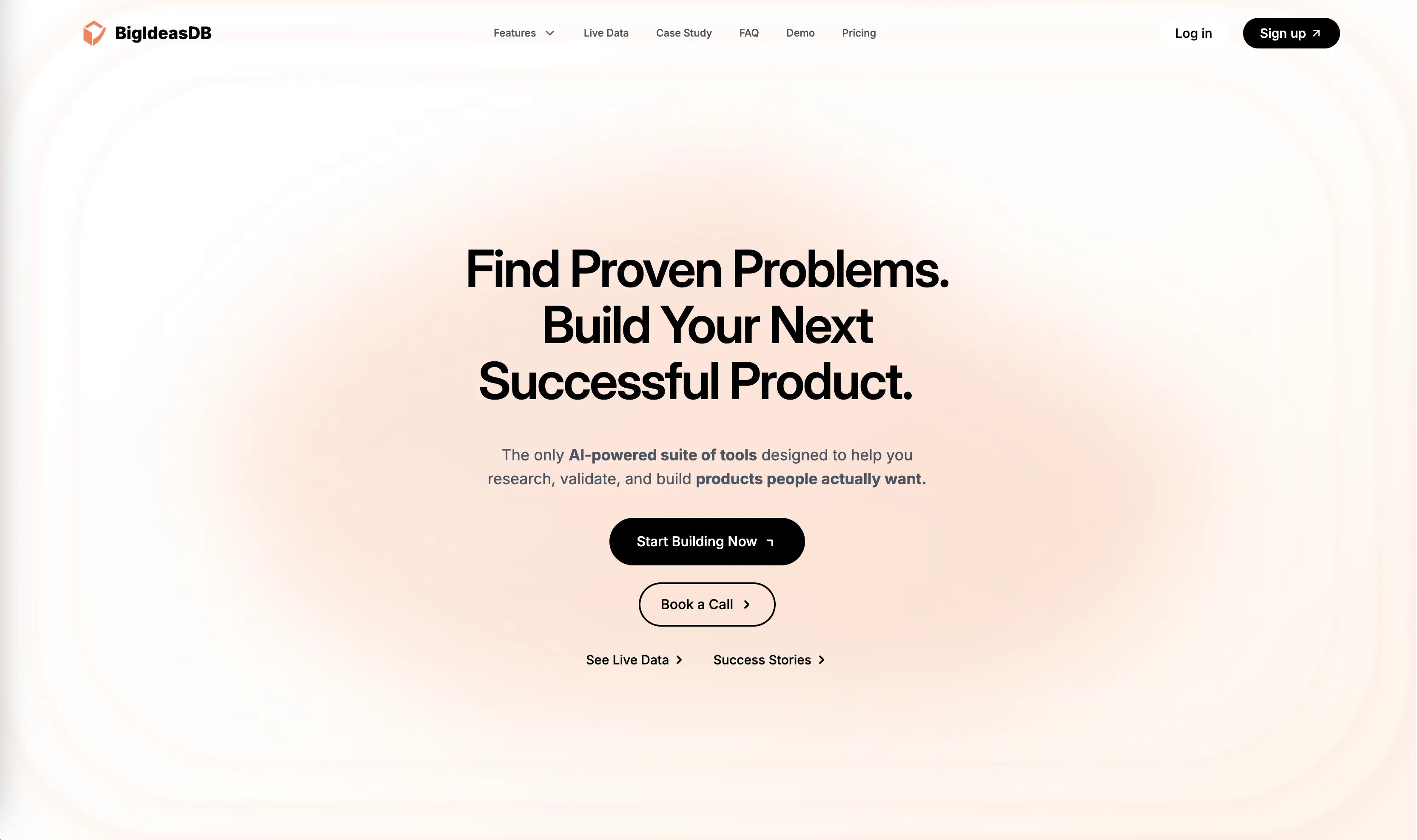 BigIdeasDB website