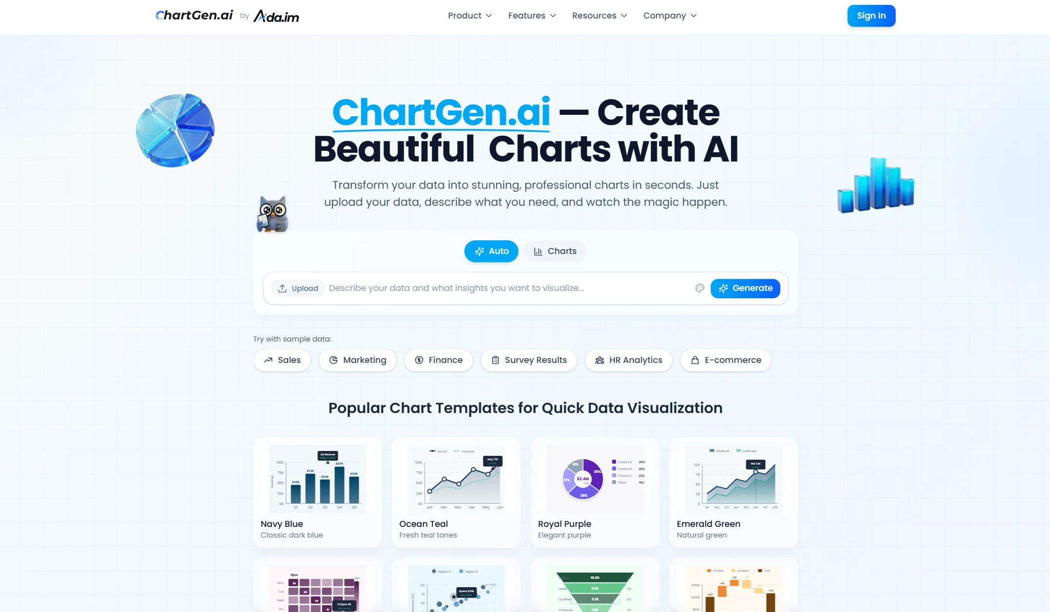 ChartGen website