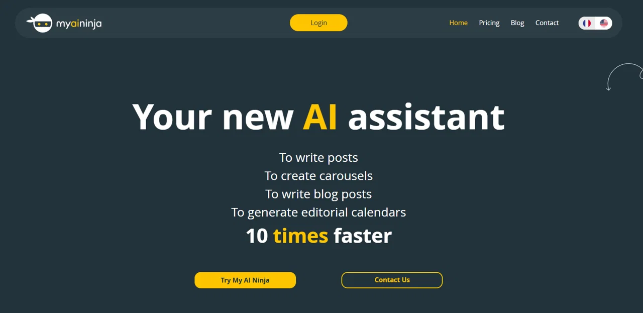 myAIninja website