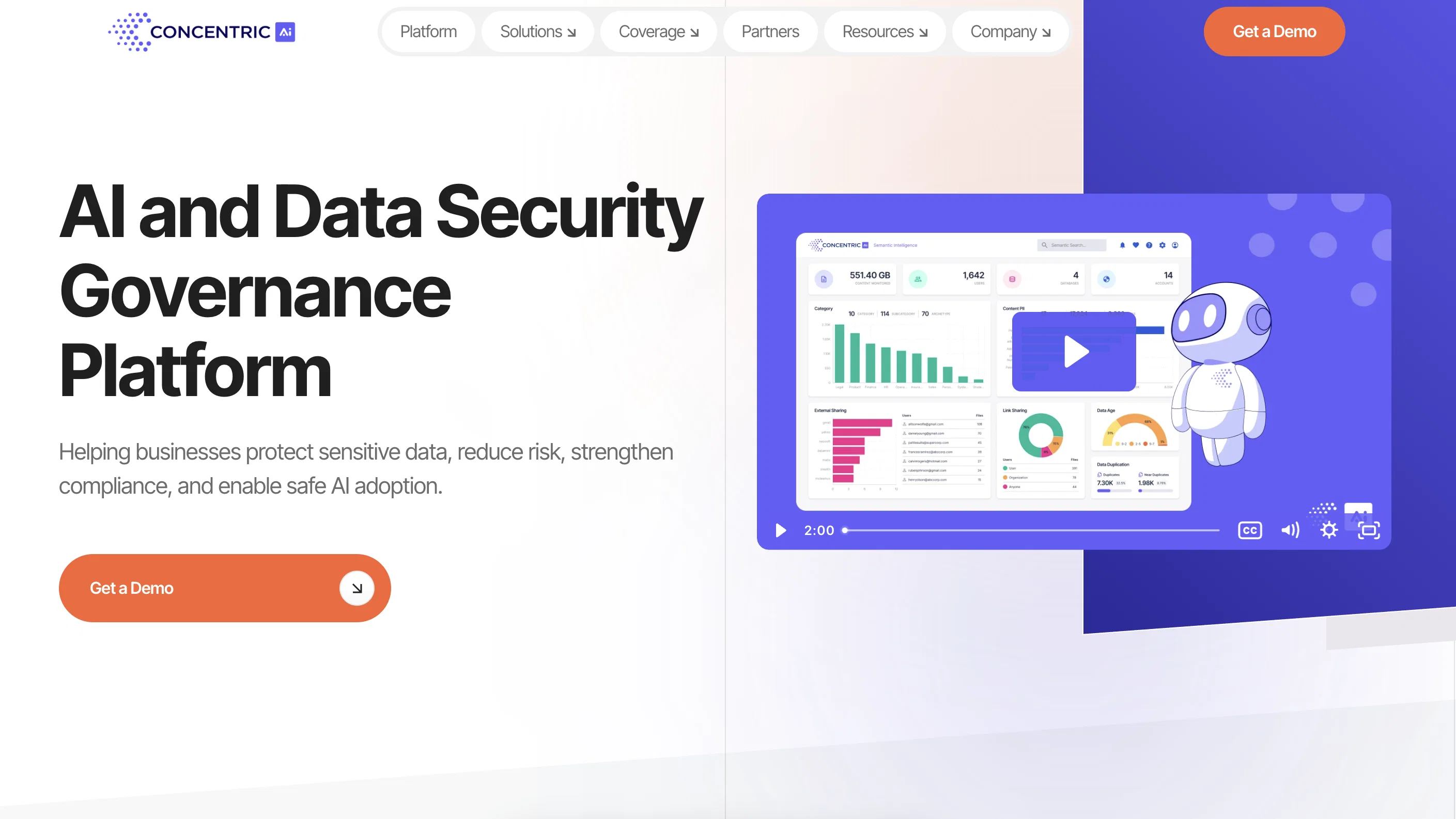 Concentric AI website