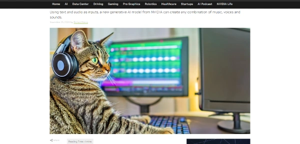 Fugatto Nvidia AI