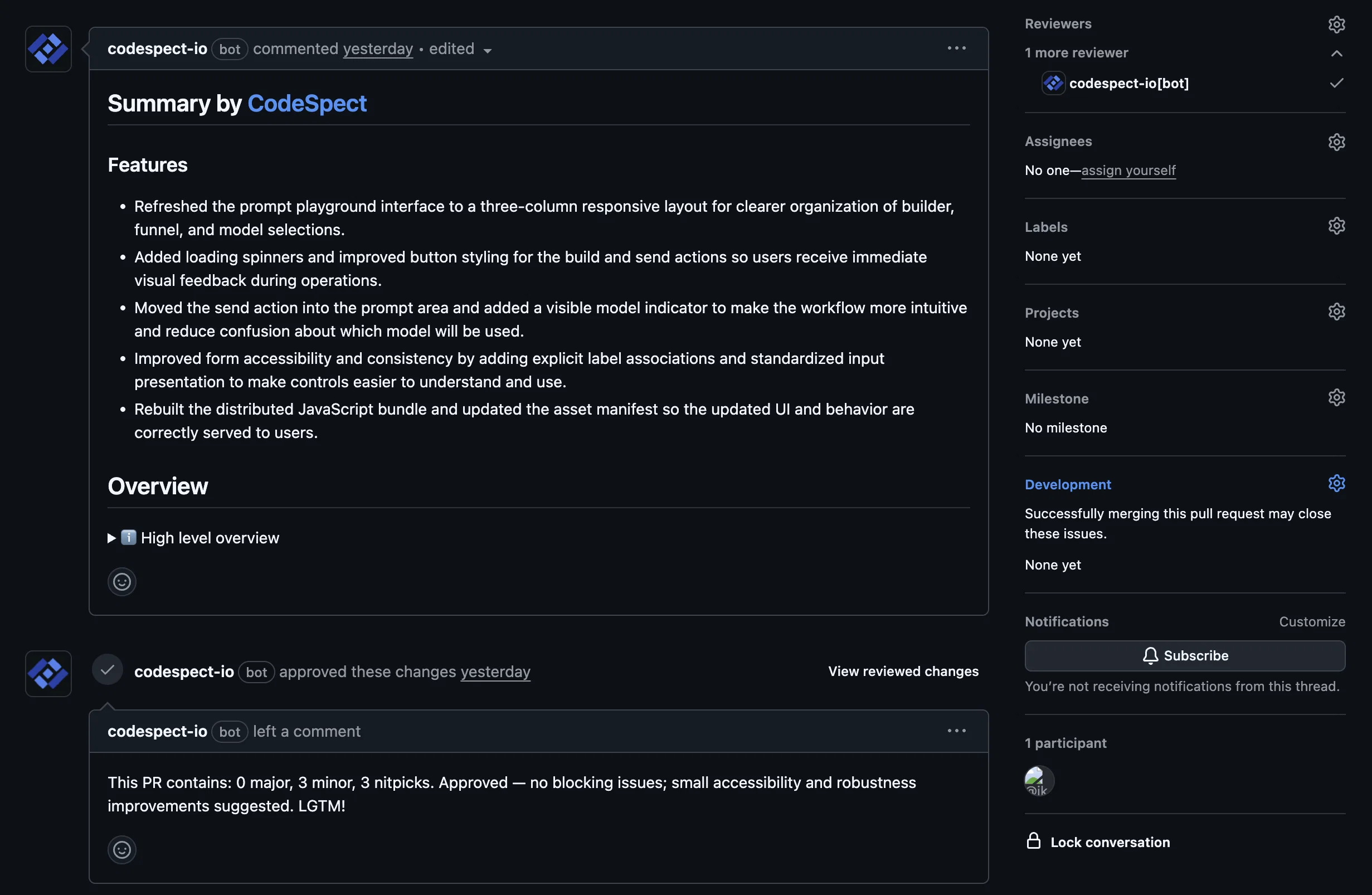Codespect website