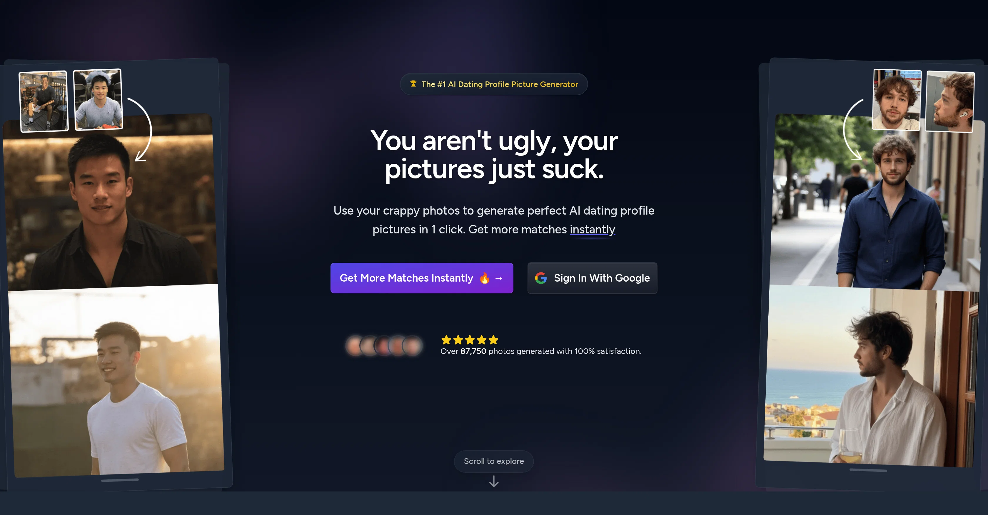 DatingShoot website