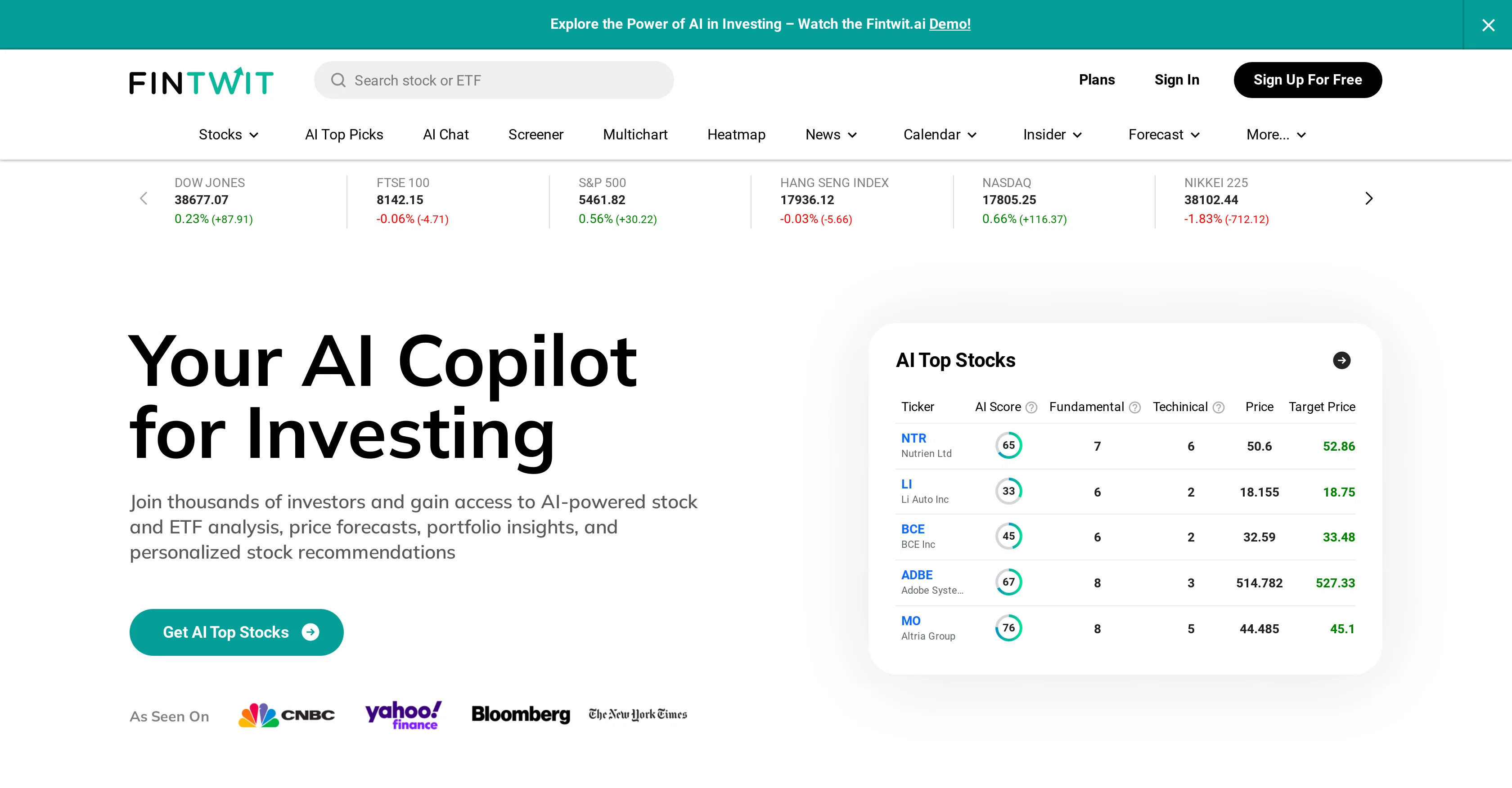Fintwit website