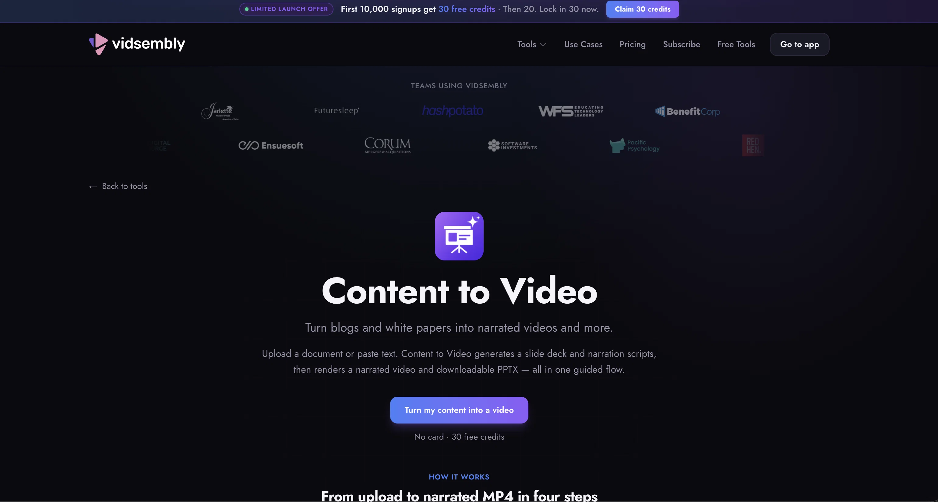 Presentation Agent website