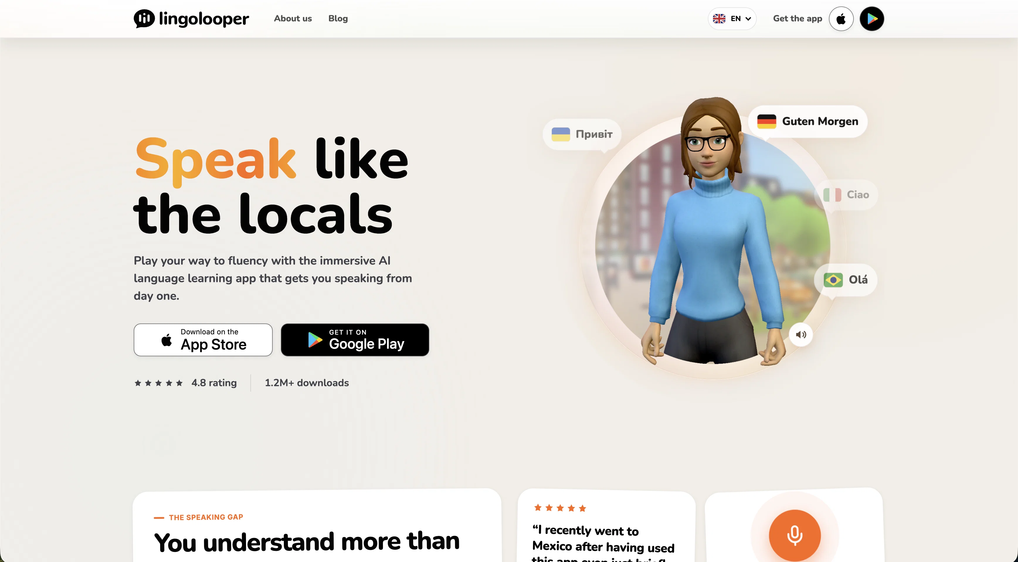 LingoLooper website