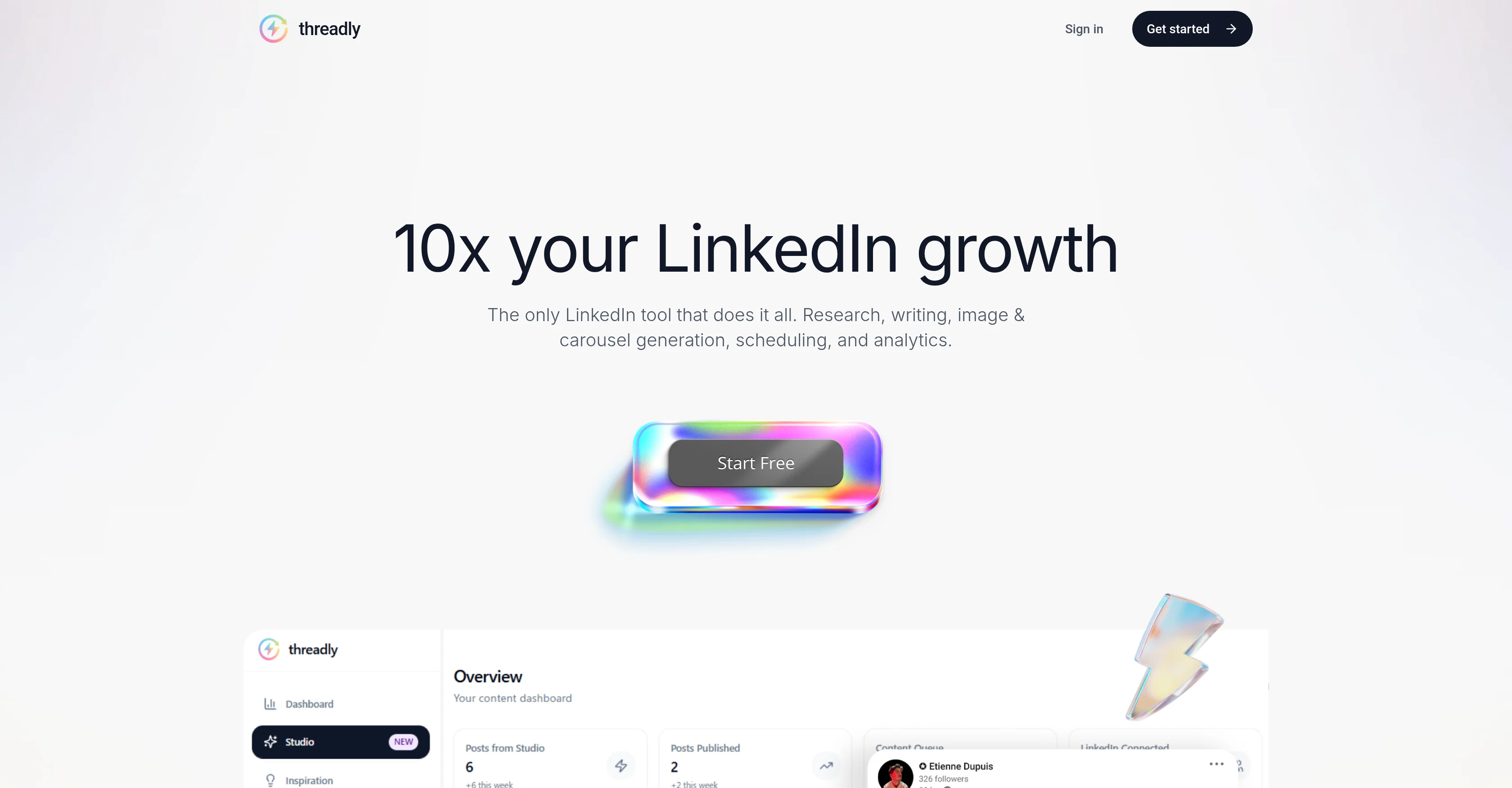 ThreadlyApp.co website