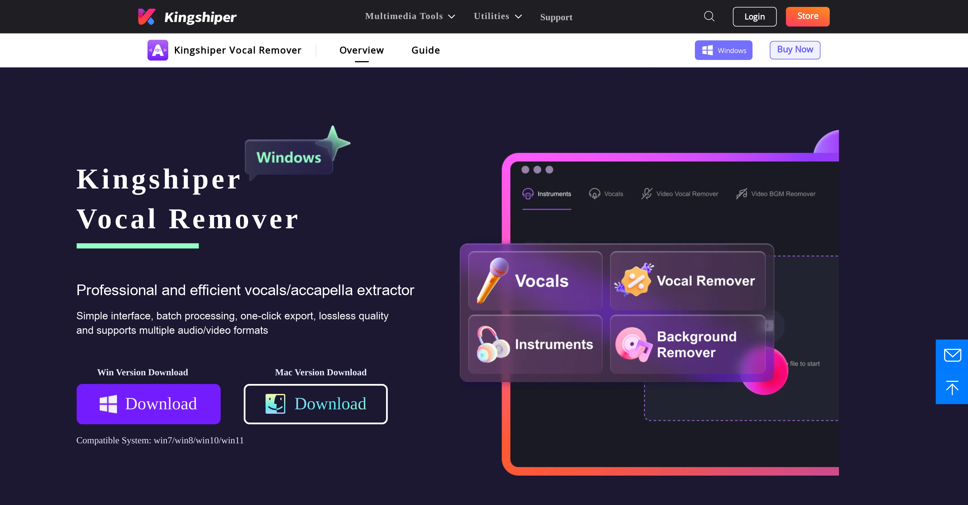 Kingshiper website