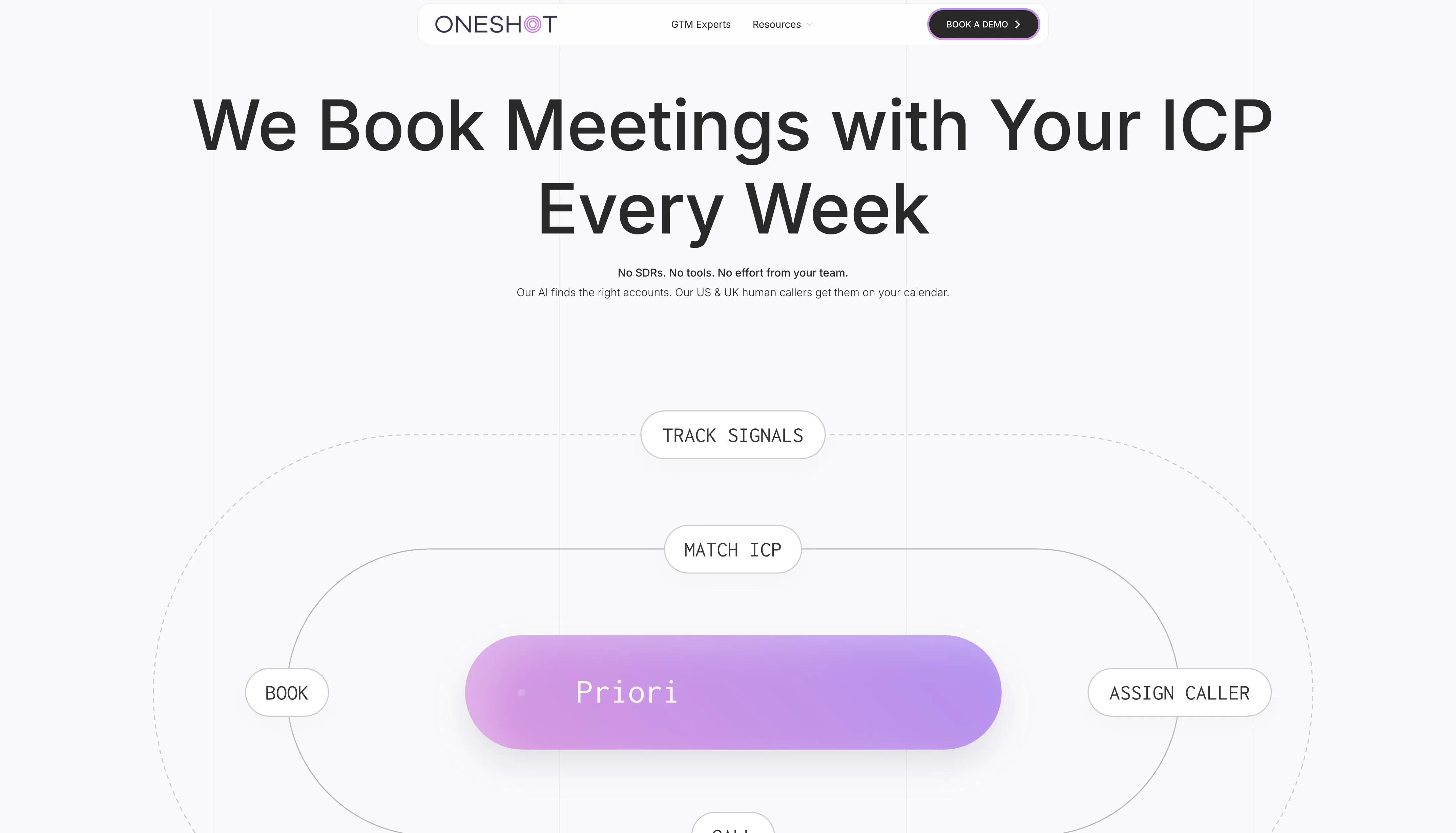 OneShot website