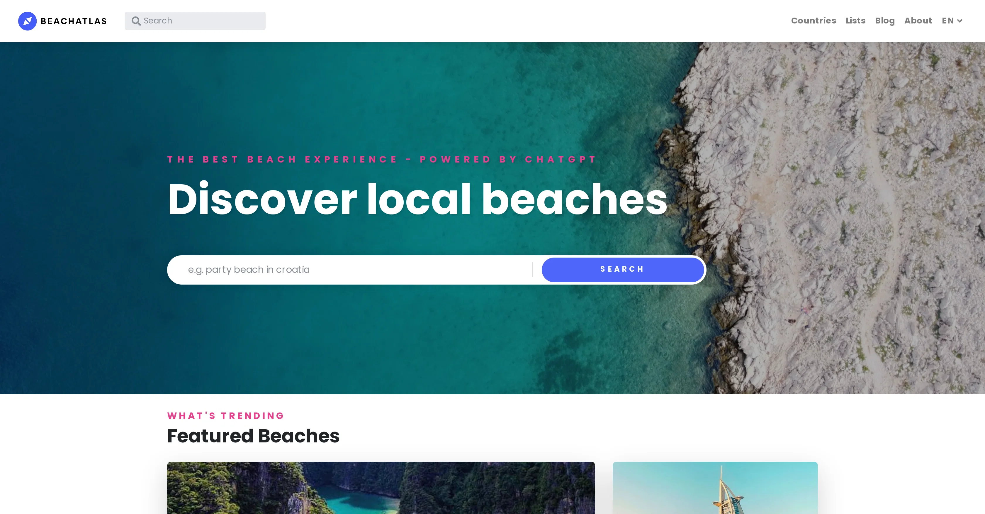 BeachAtlas website