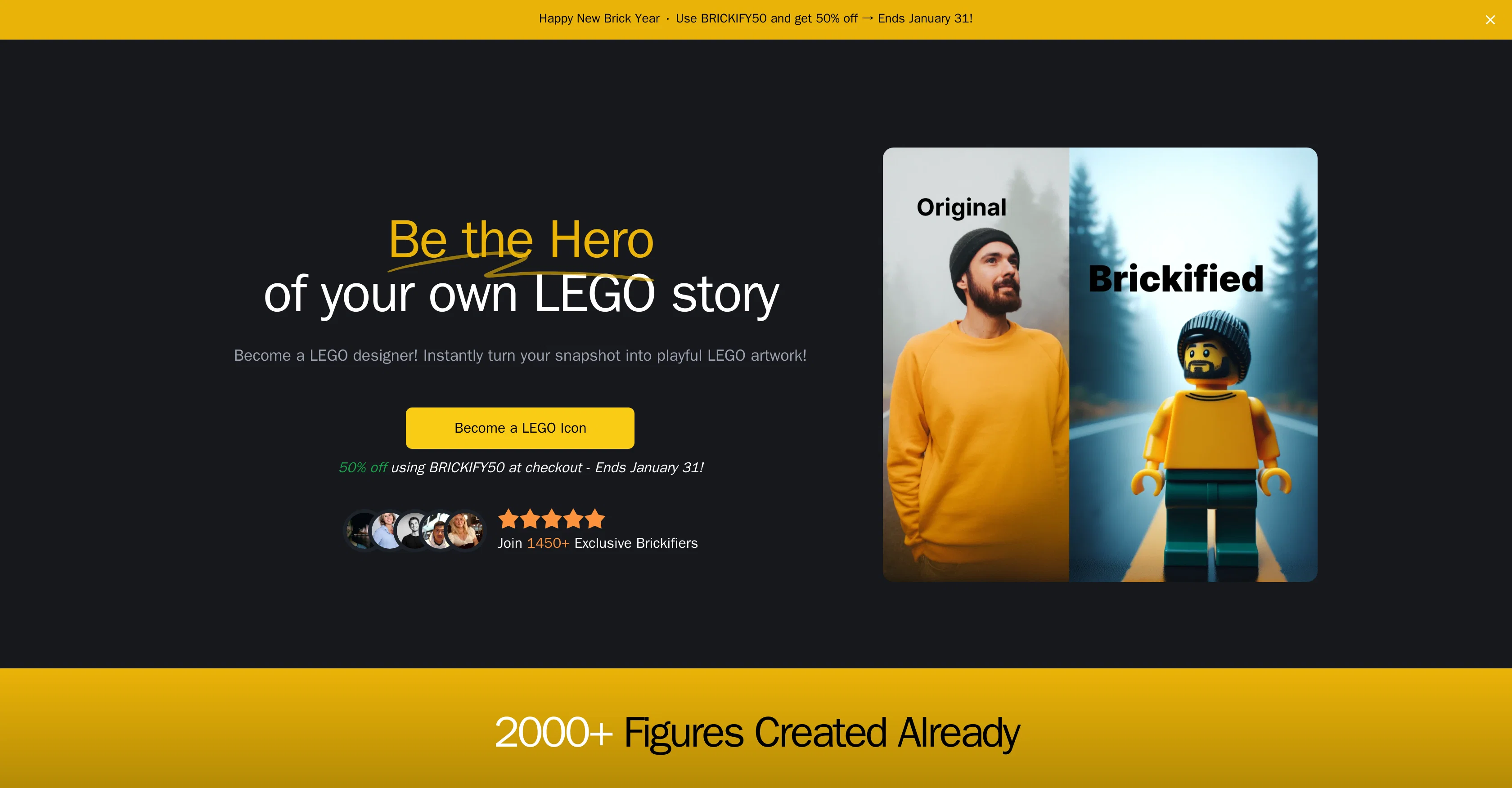 BrickifyMe website