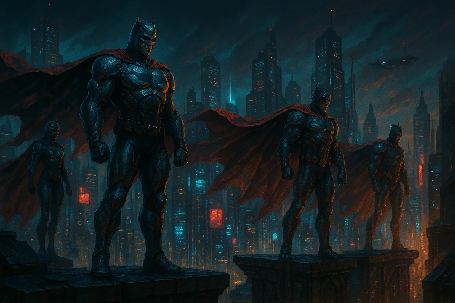 Epic Rooftop Superhero Visualizer