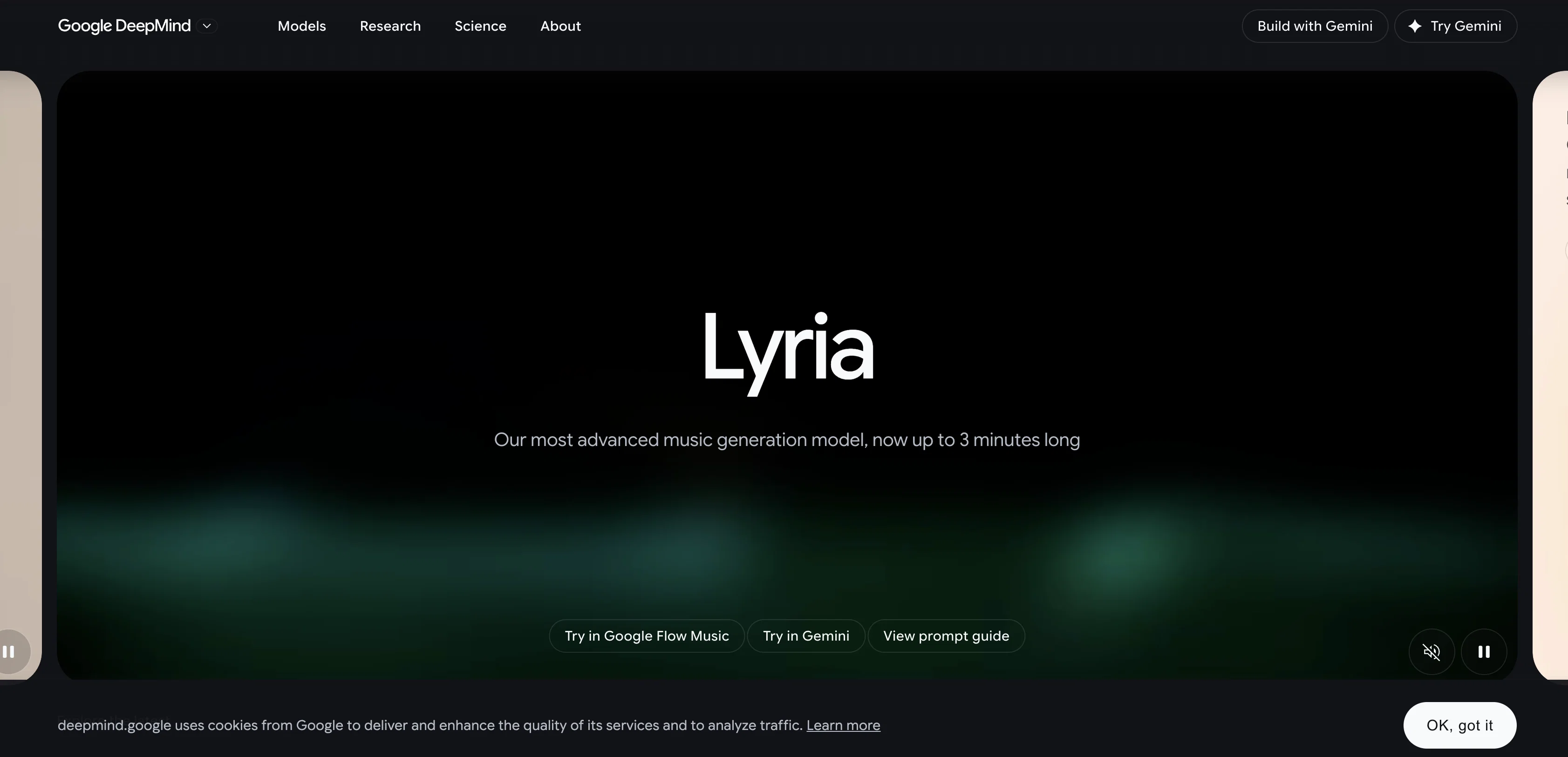 Lyria website