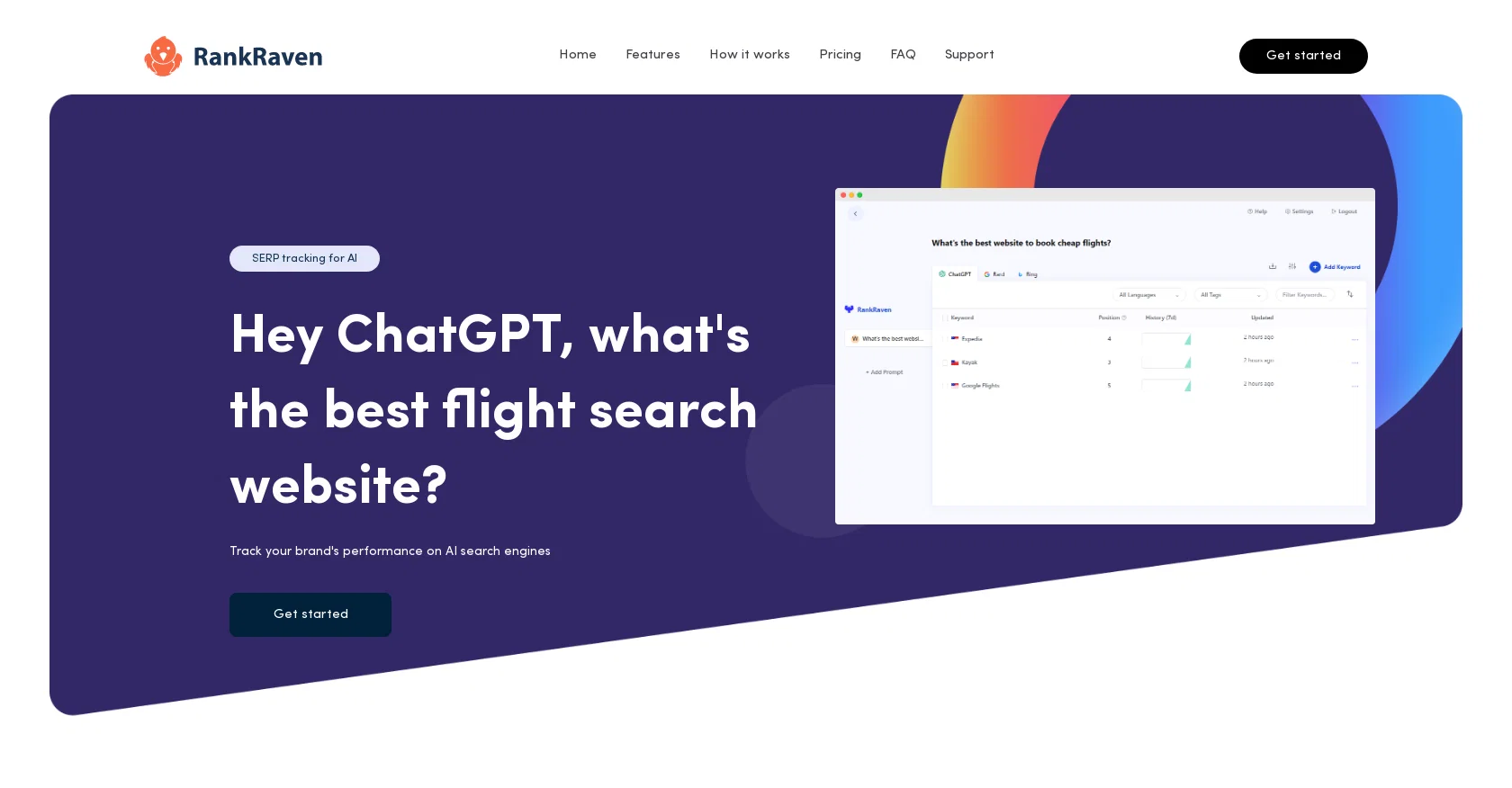 RankRaven website