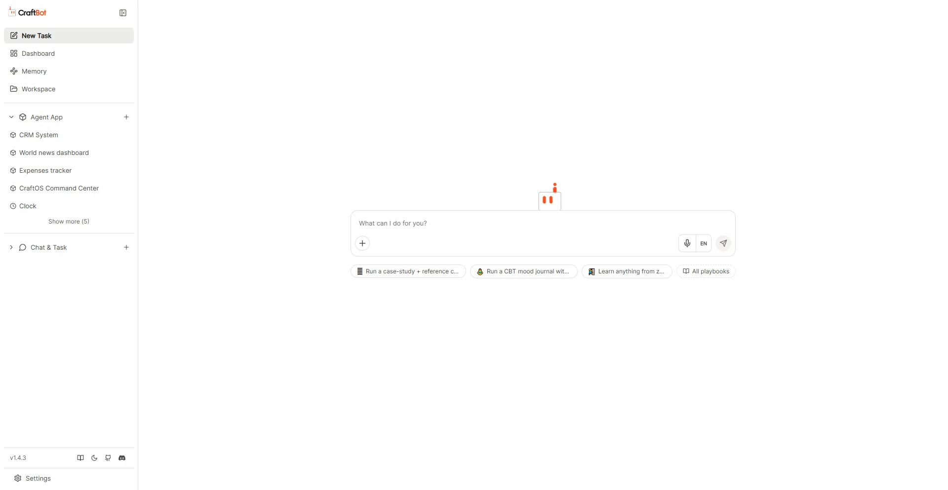 CraftBot website
