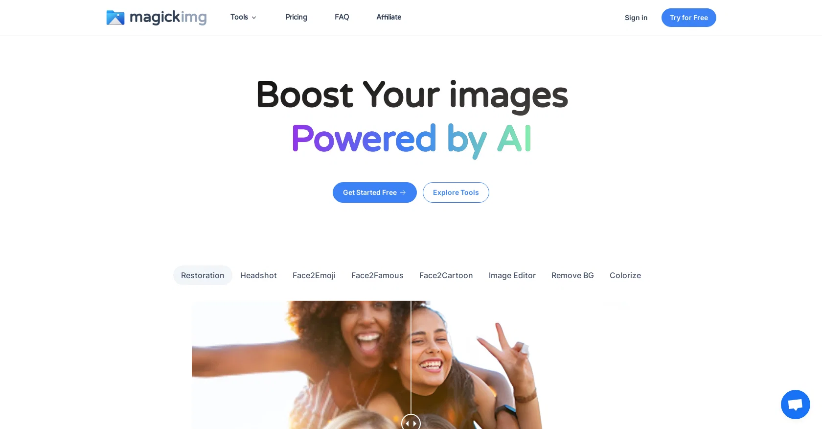 Magickimg website