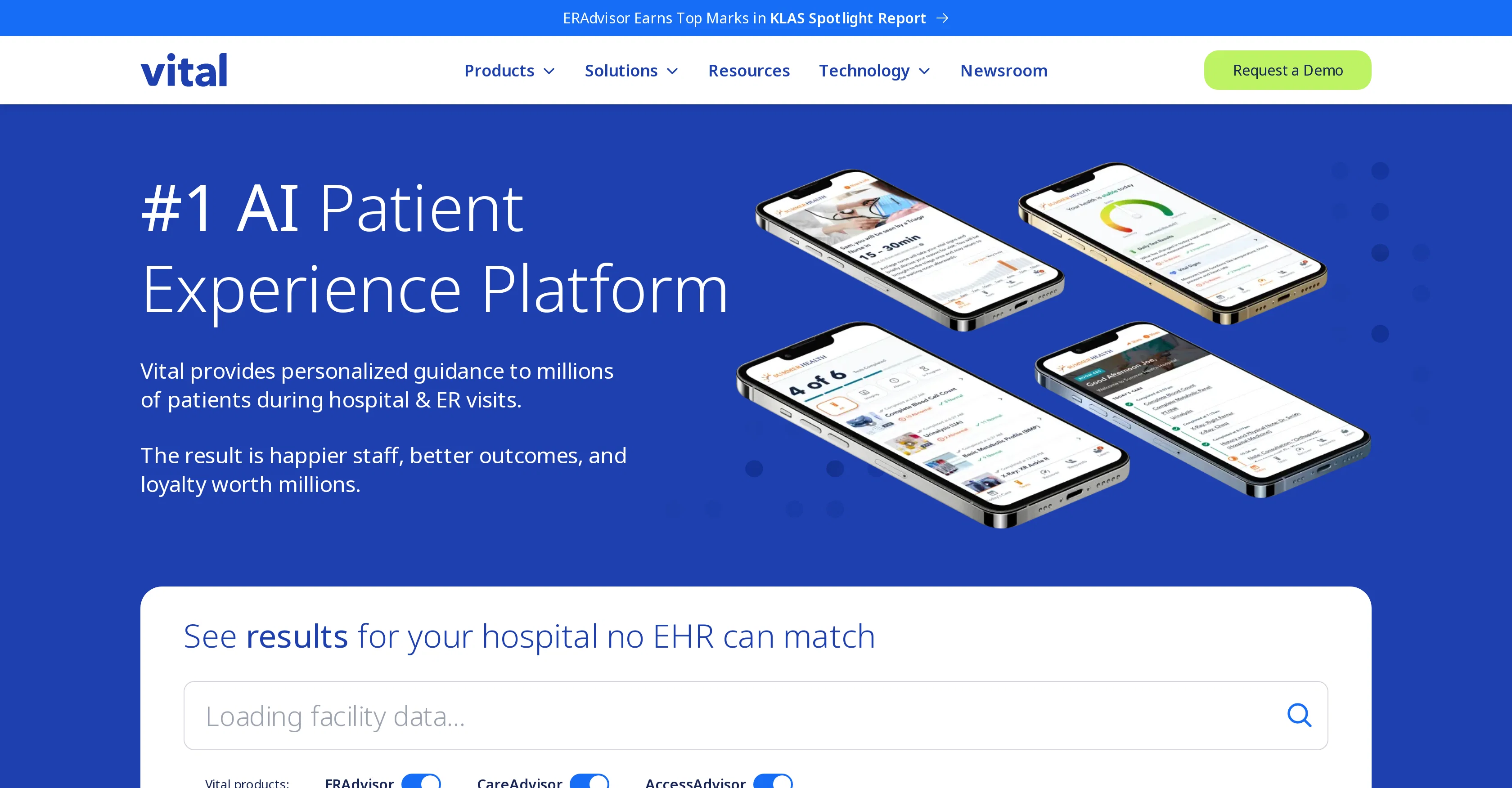 Vital.io website