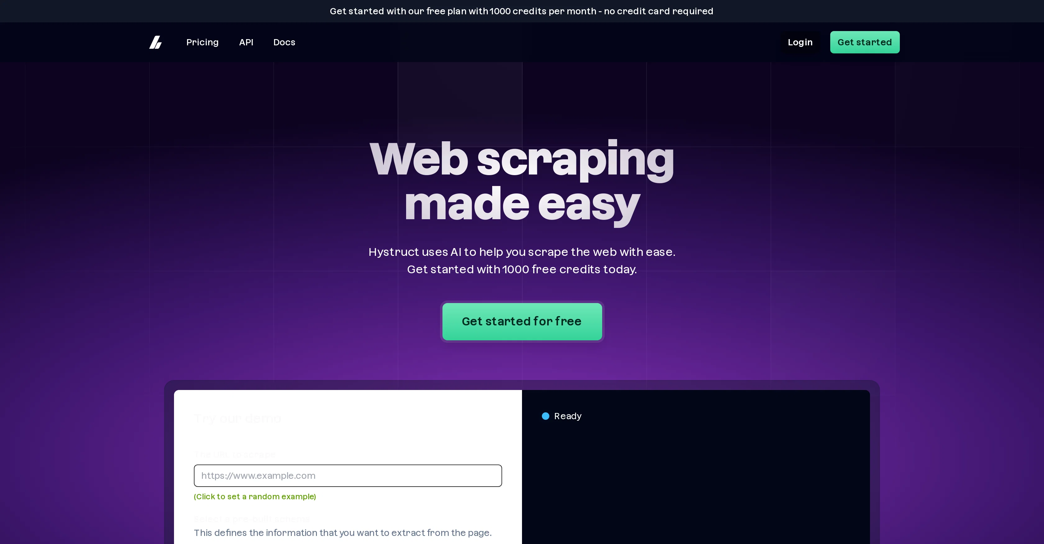 Hystruct website