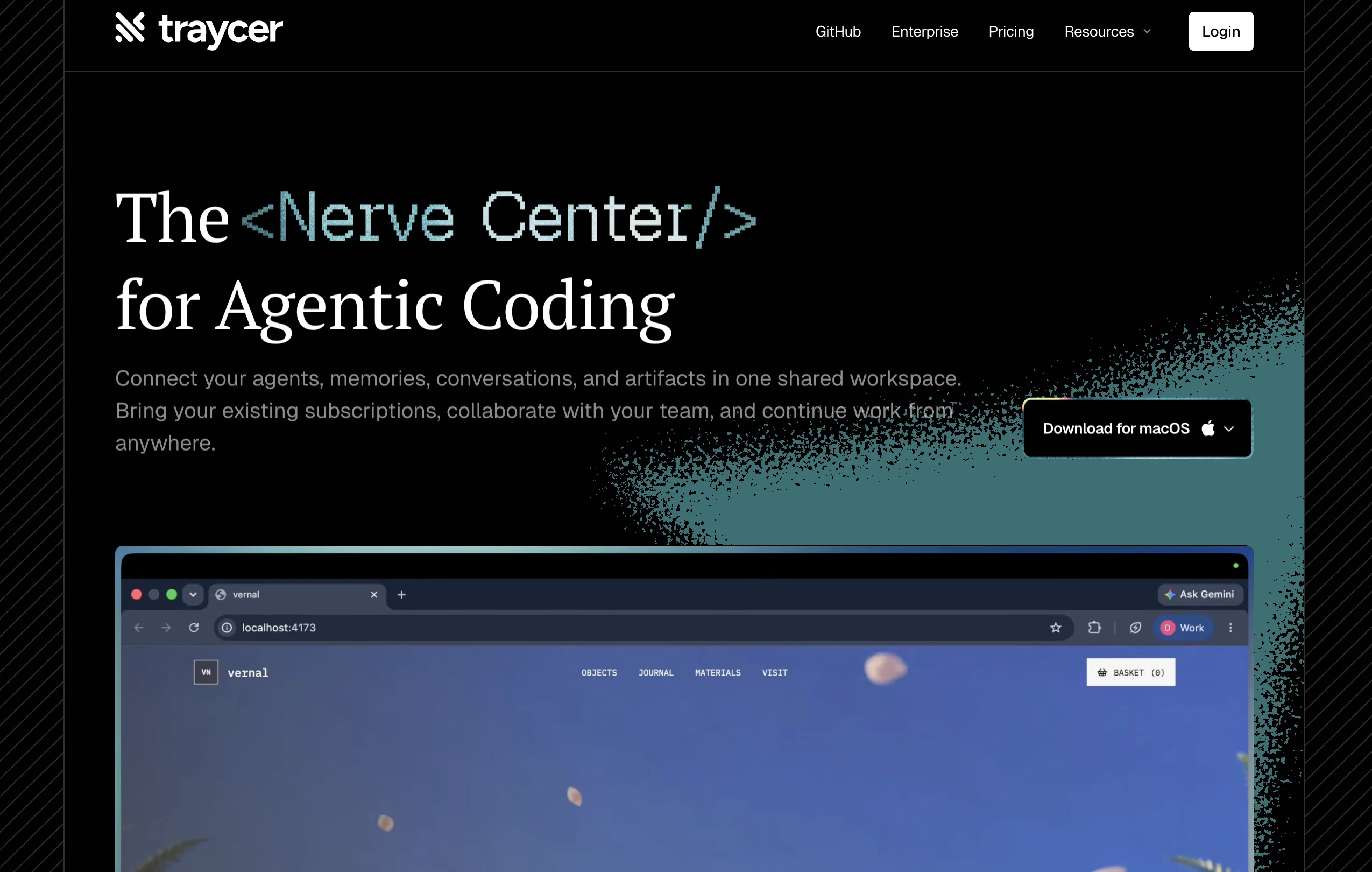 Traycer website