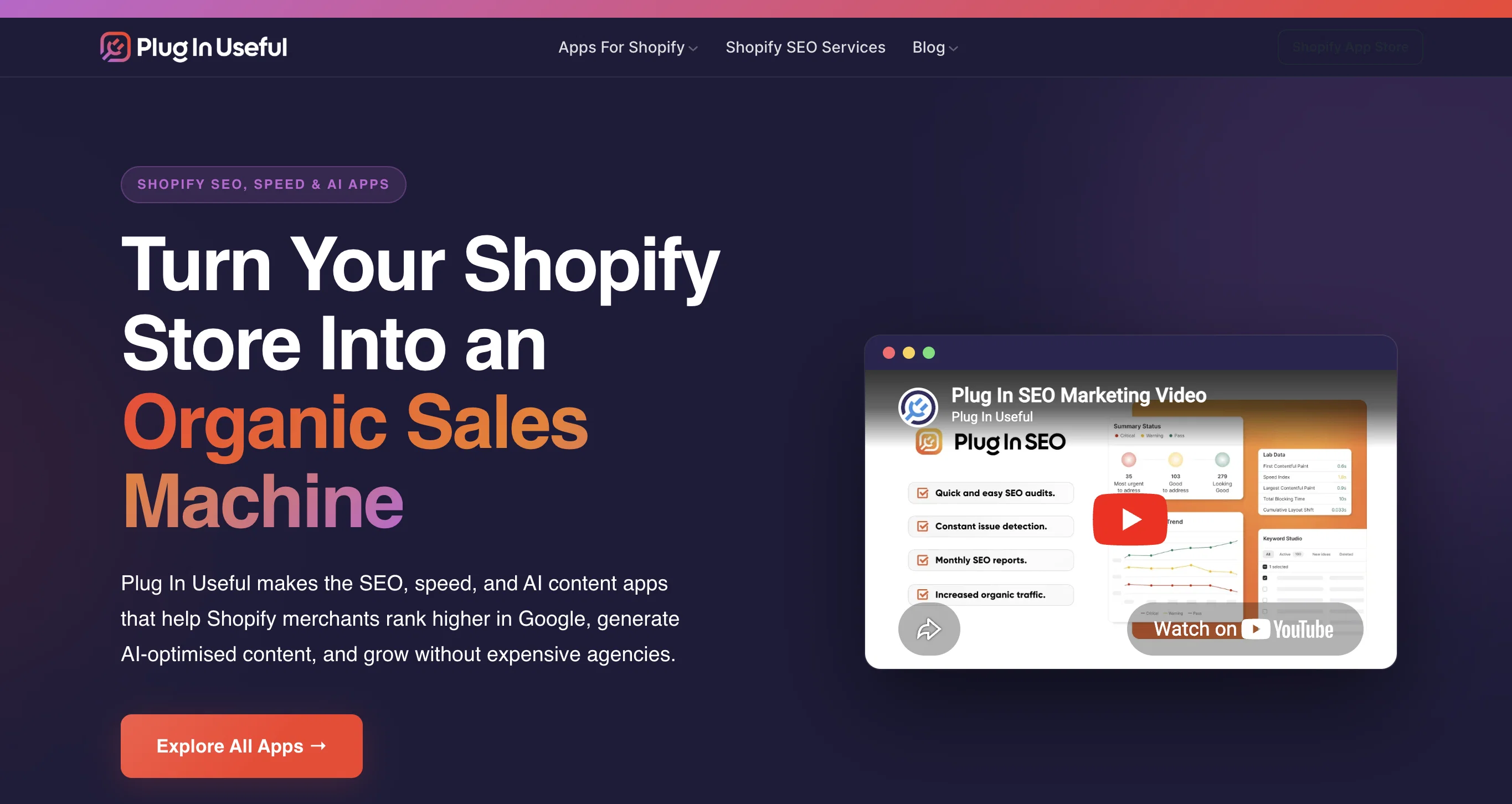 Plug In Useful website